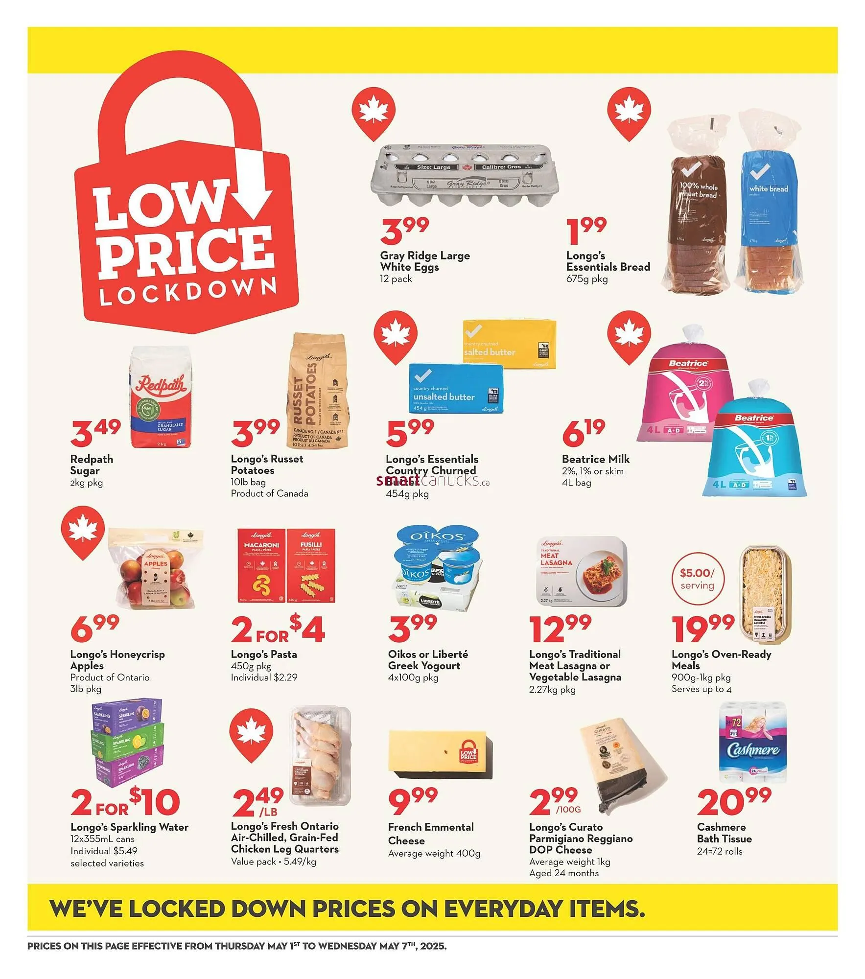 Longo's flyer from May 1 to May 7 2025 - flyer page 12