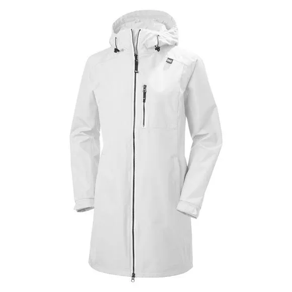 Long Belfast - Women's Hooded Rain Jacket