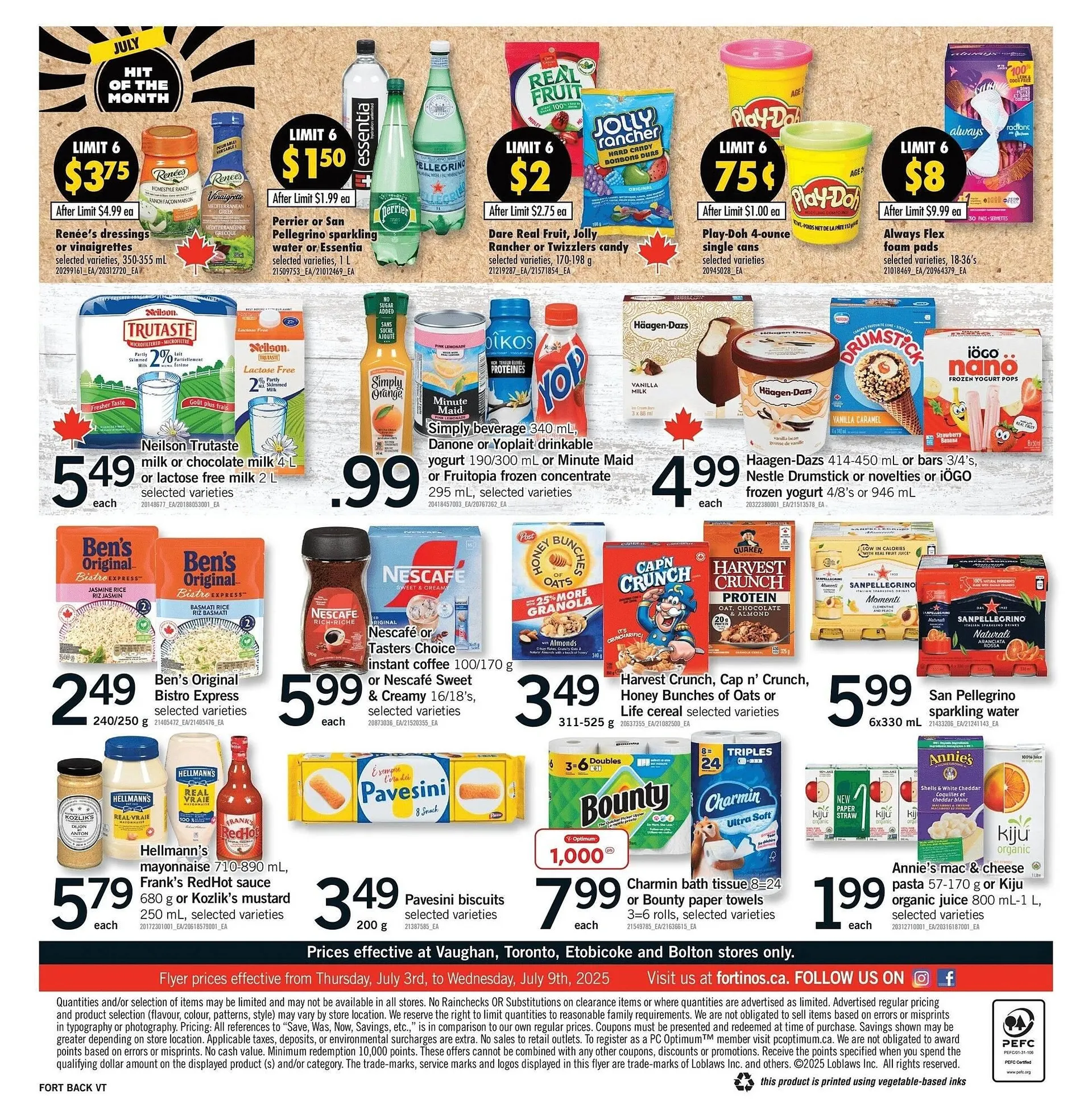 Fortinos flyer from July 3 to July 16 2025 - flyer page 2