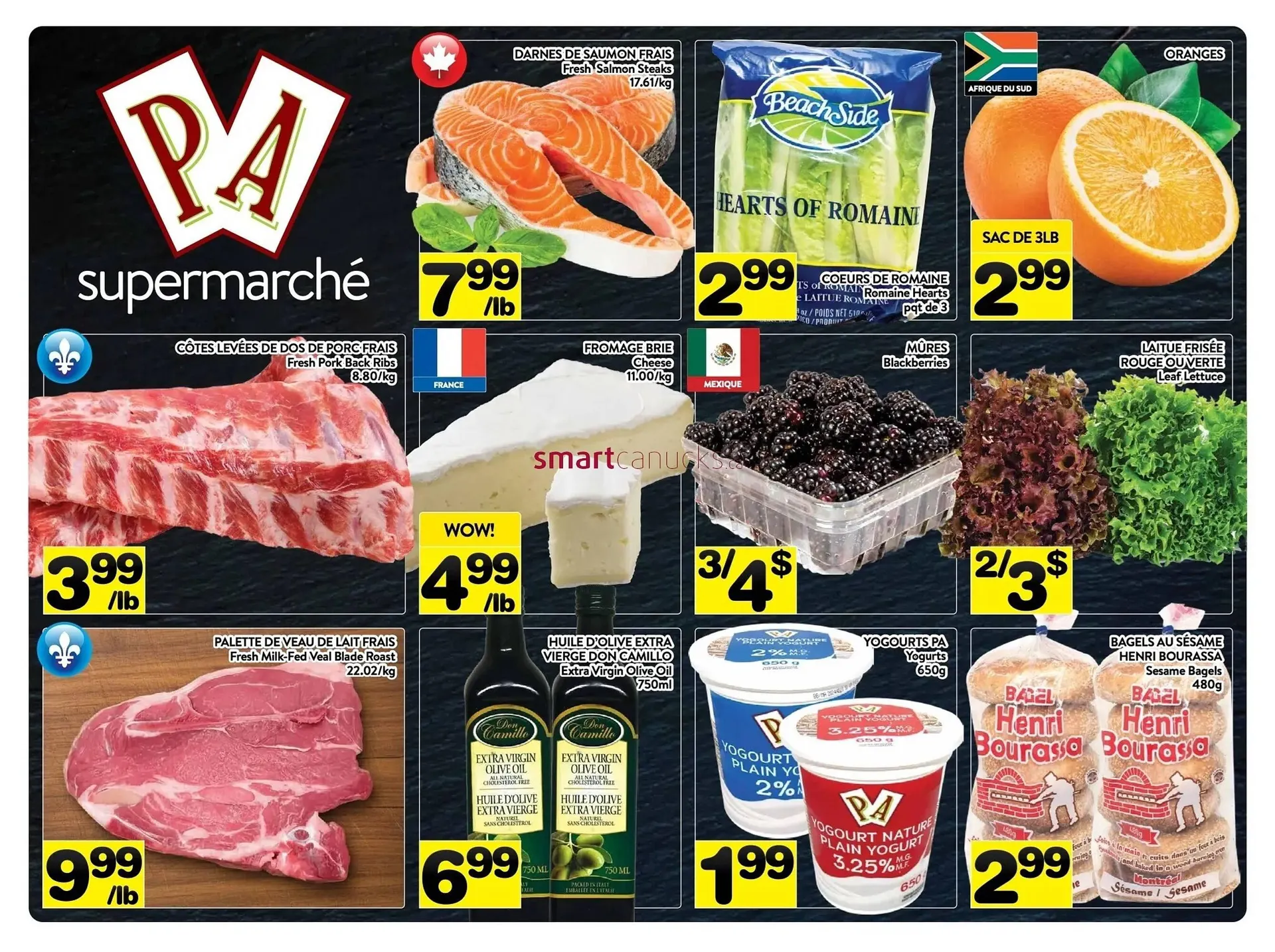 Supermarché PA flyer from January 19 to January 25 2026 - flyer page 1