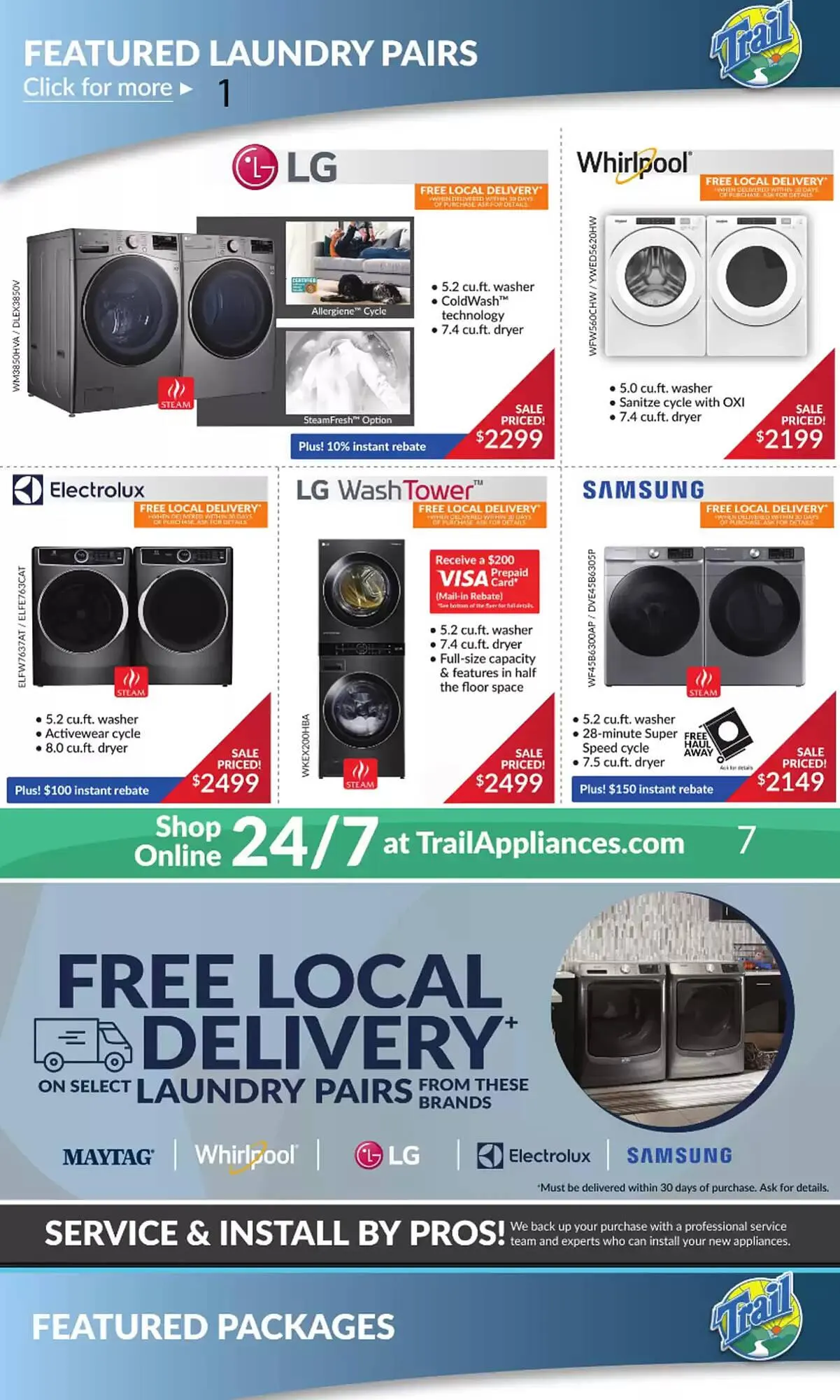 Trail Appliances flyer from March 14 to March 13 2026 - flyer page 6