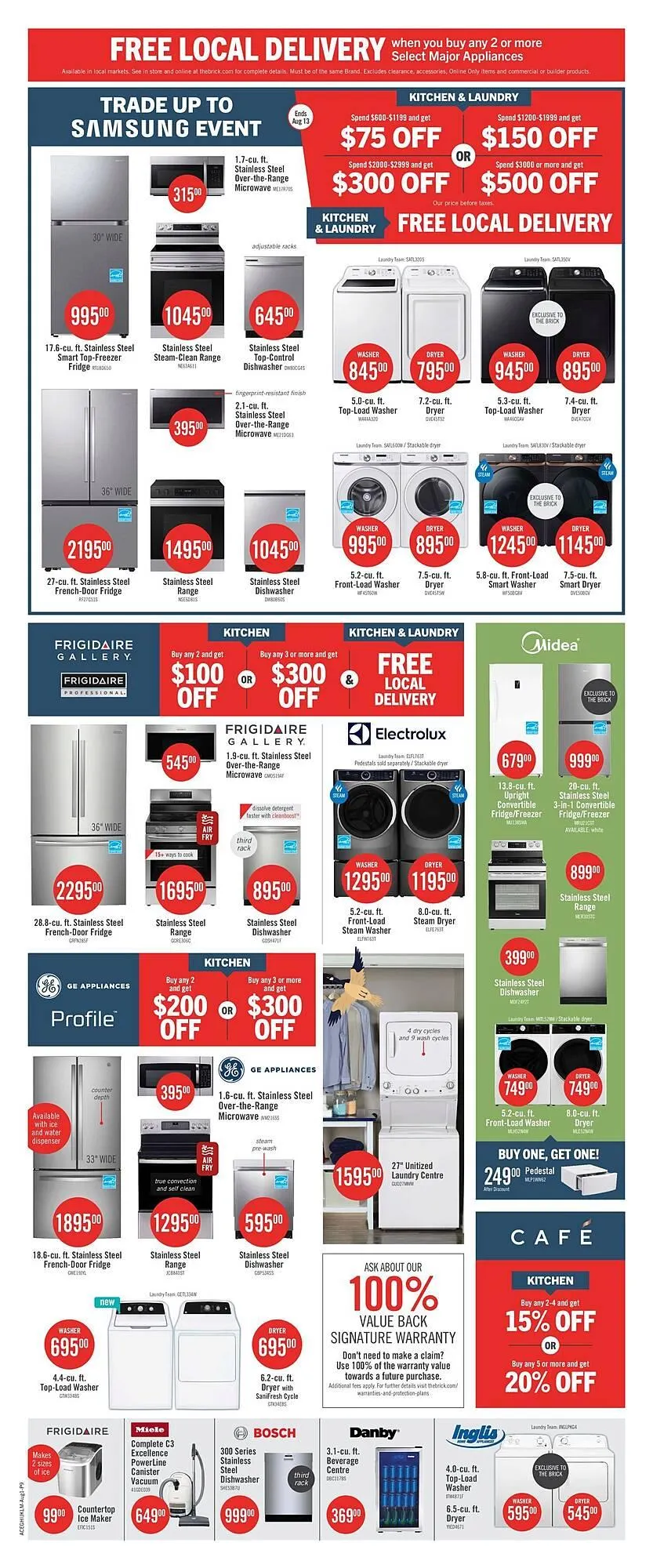 The Brick flyer from July 31 to August 4 2025 - flyer page 20