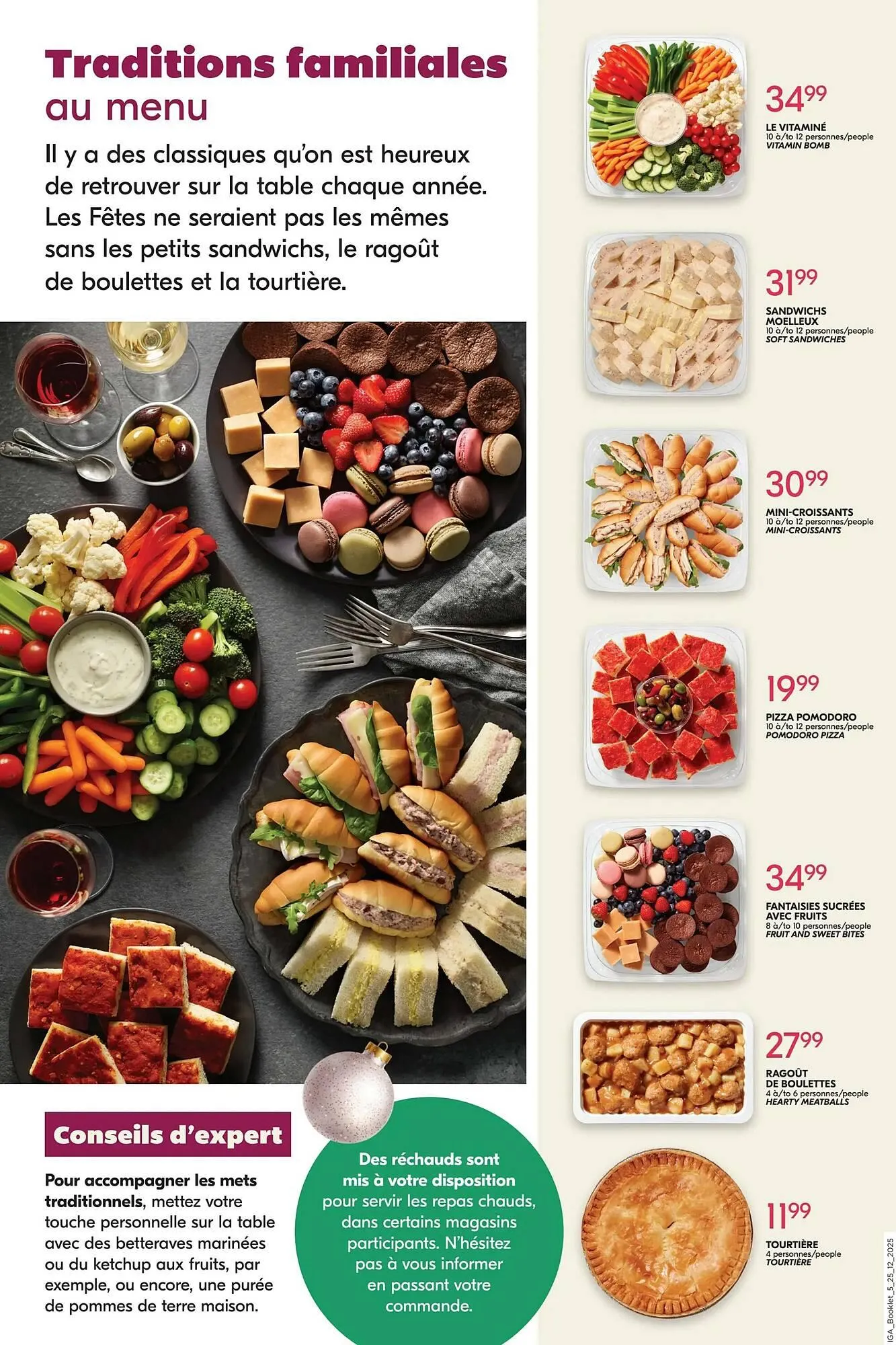 IGA flyer from December 25 to December 31 2025 - flyer page 25