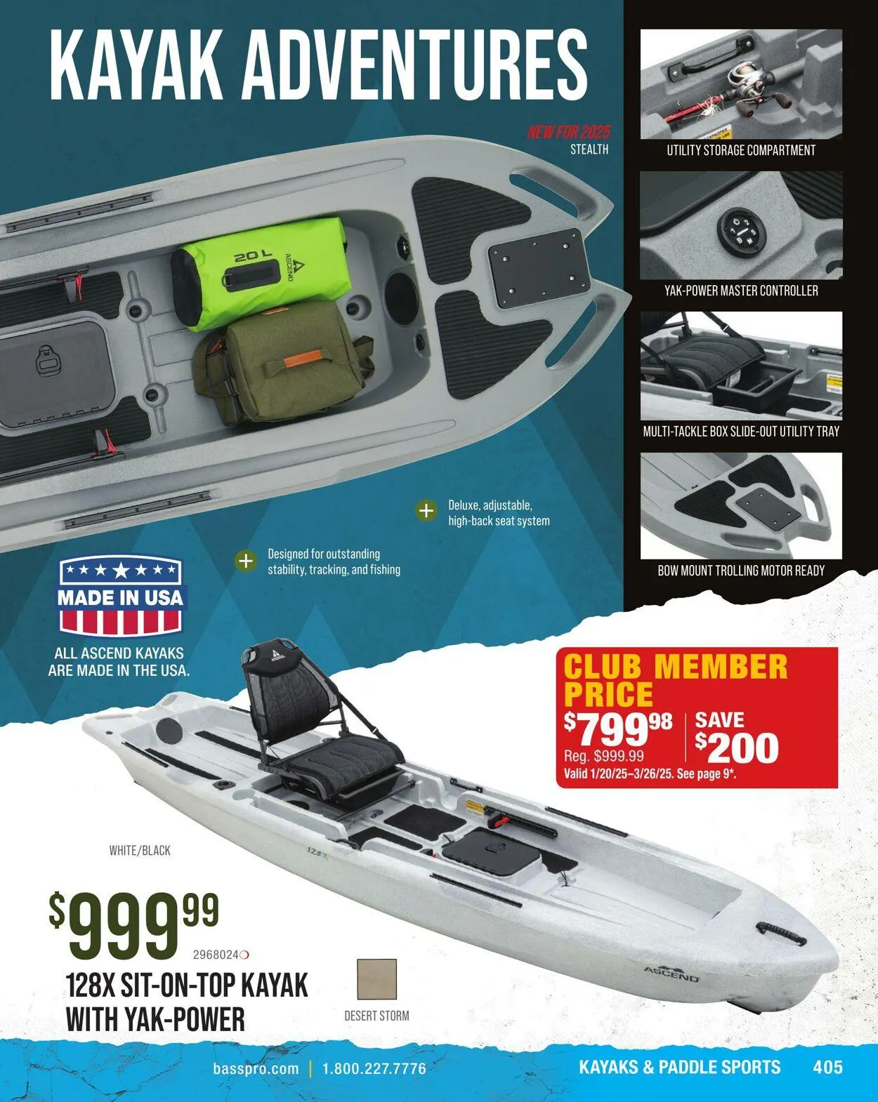 Bass Pro Current flyer from April 7 to April 21 2025 - flyer page 405