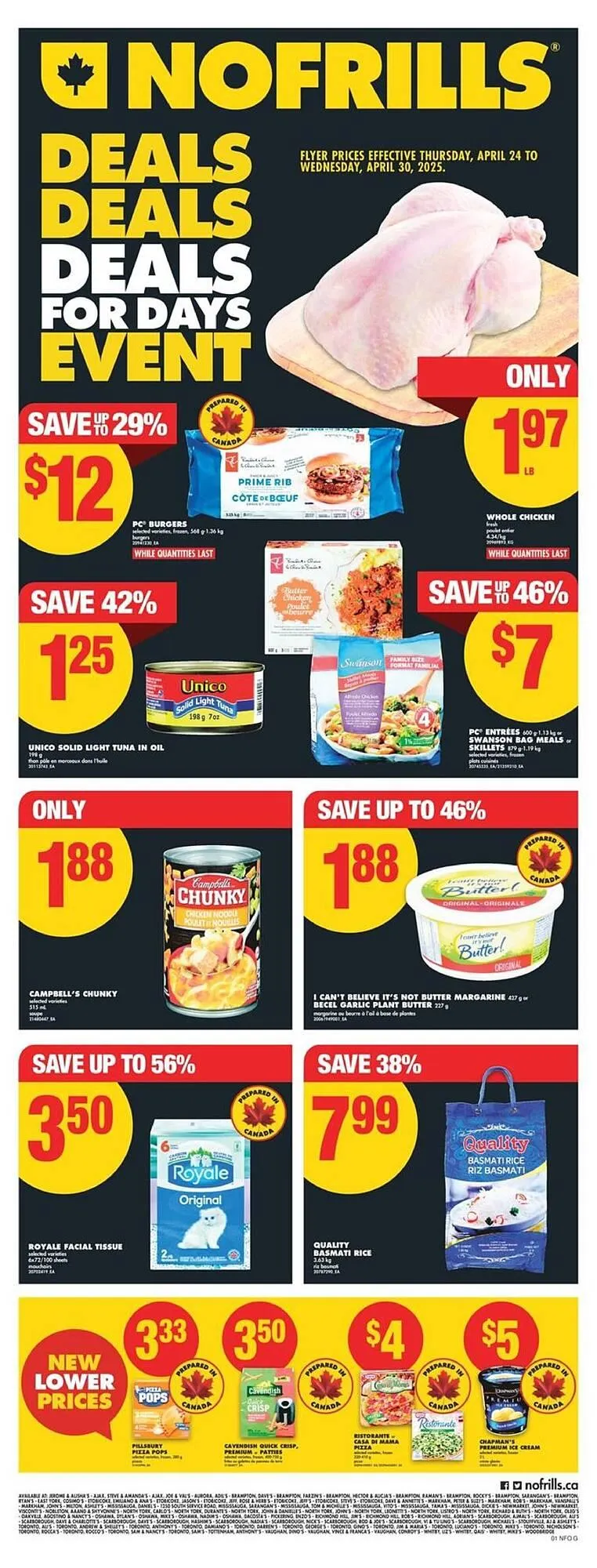 No Frills flyer from April 24 to May 1 2025 - flyer page 1