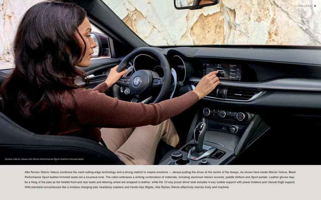 Alfa Romeo 2024 Stelvio from January 9 to January 9 2025 - flyer page 9