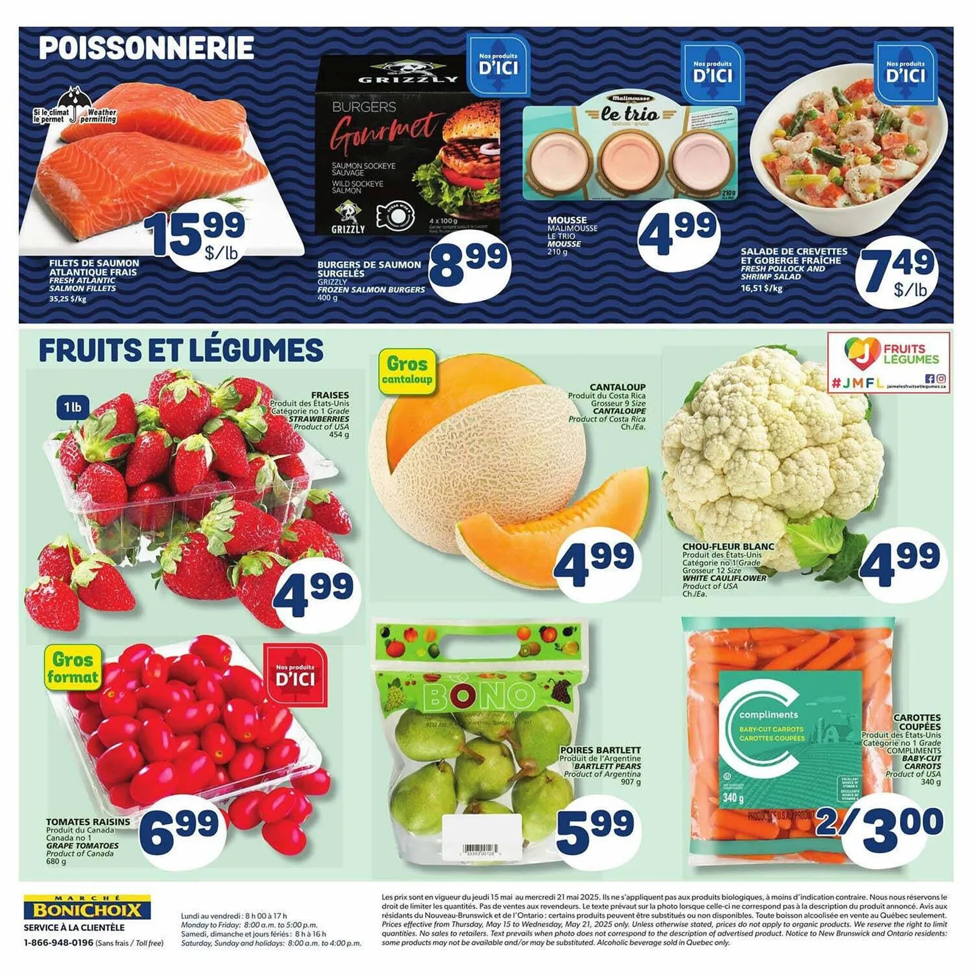 Marché Bonichoix flyer from May 14 to May 21 2025 - flyer page 5