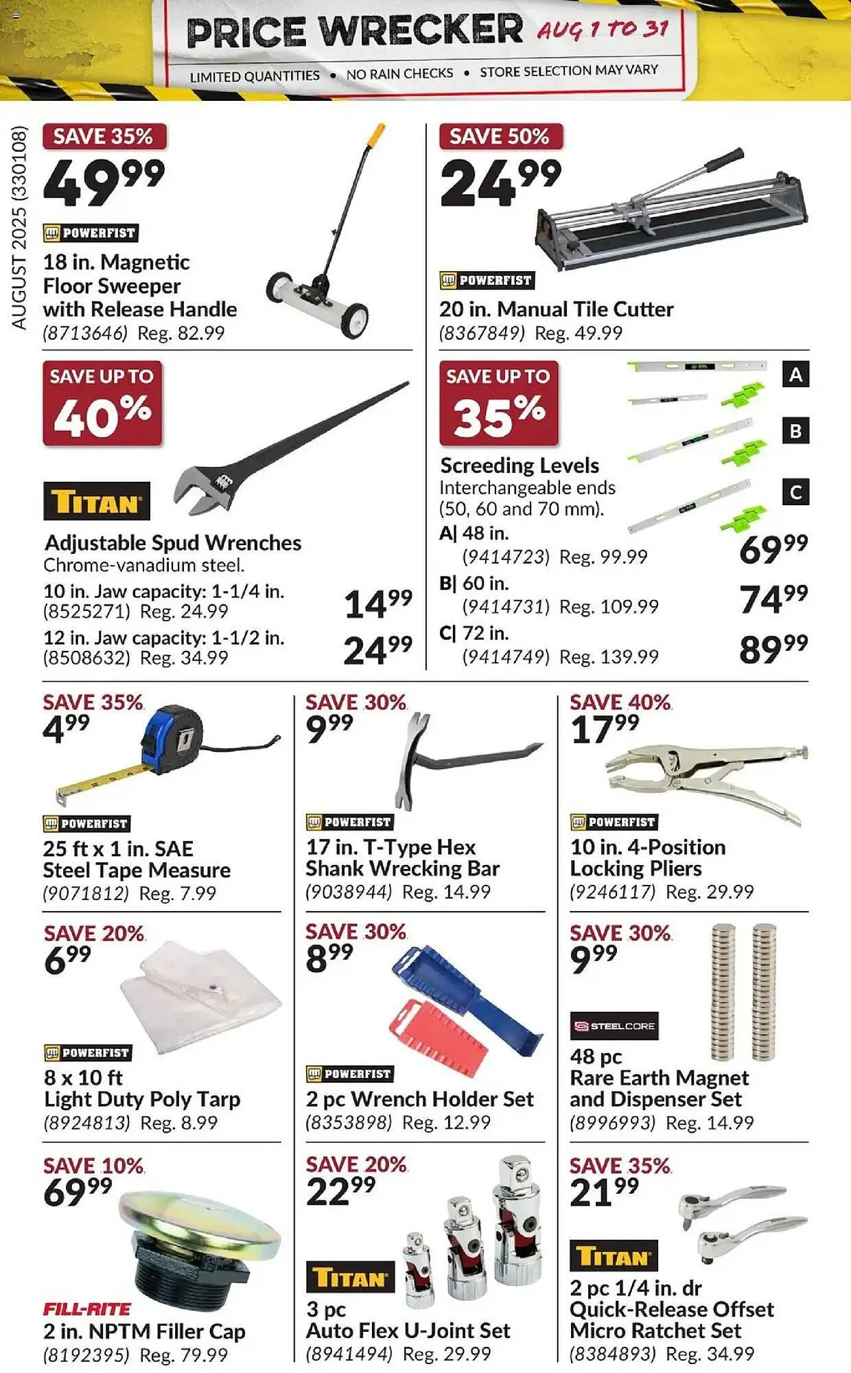 Princess Auto flyer from August 1 to September 1 2025 - flyer page 18