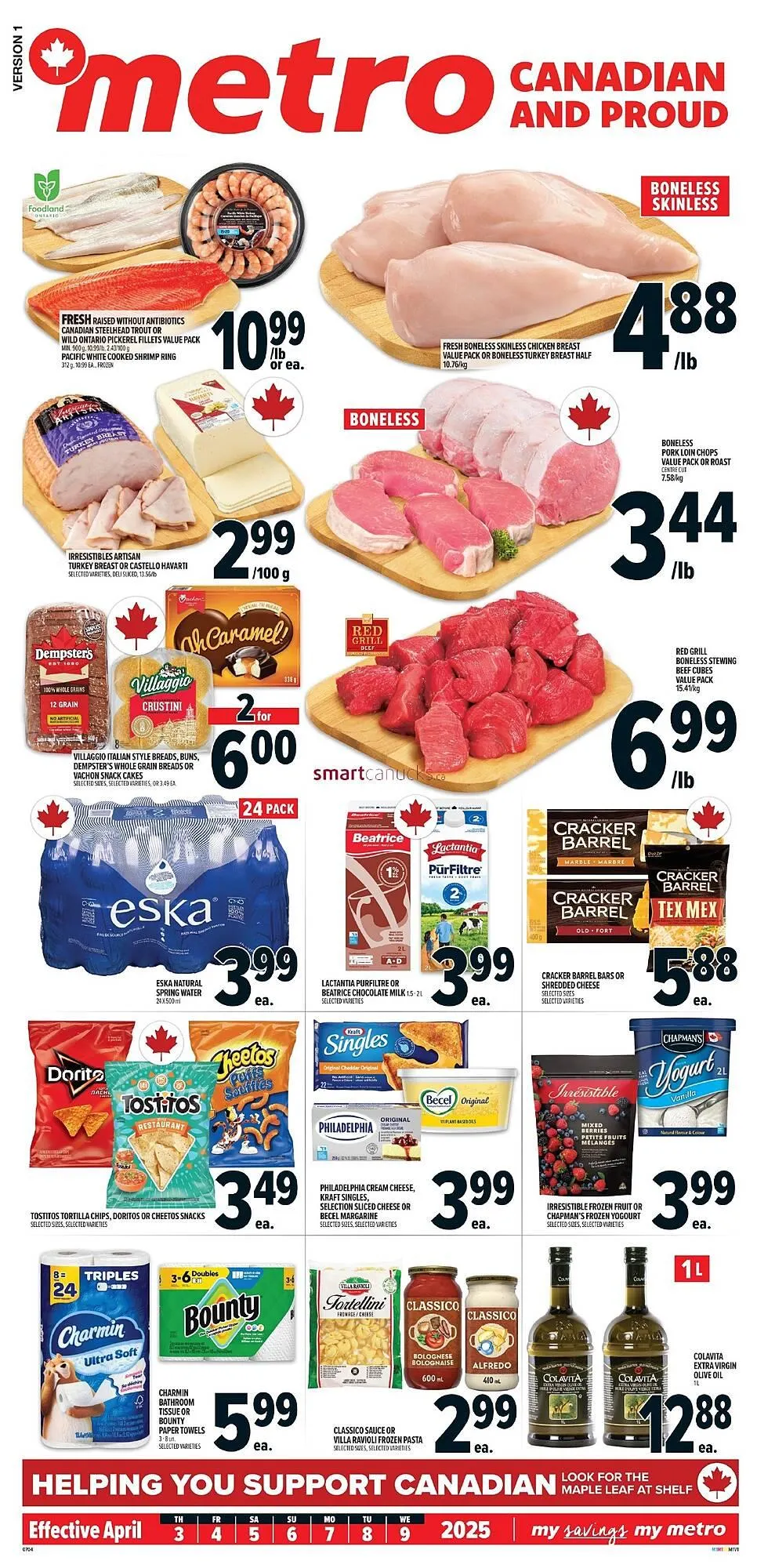 Metro flyer from April 3 to April 9 2025 - flyer page 2