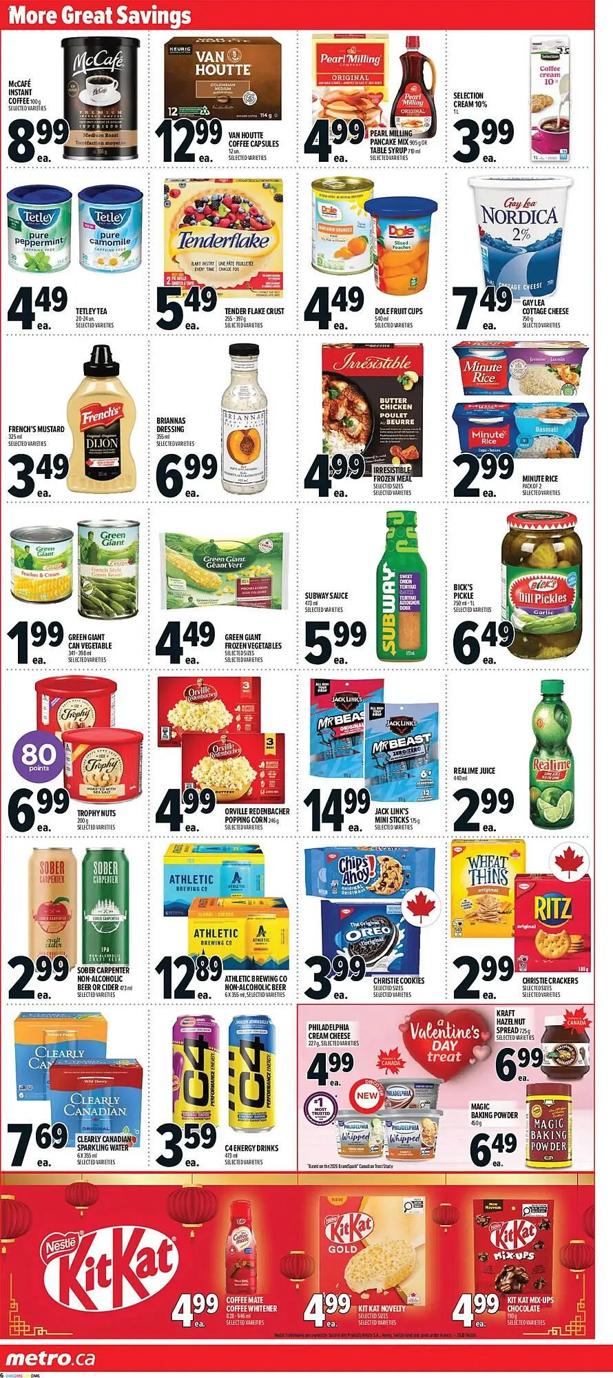 Metro flyer from February 12 to February 18 2026 - flyer page 14