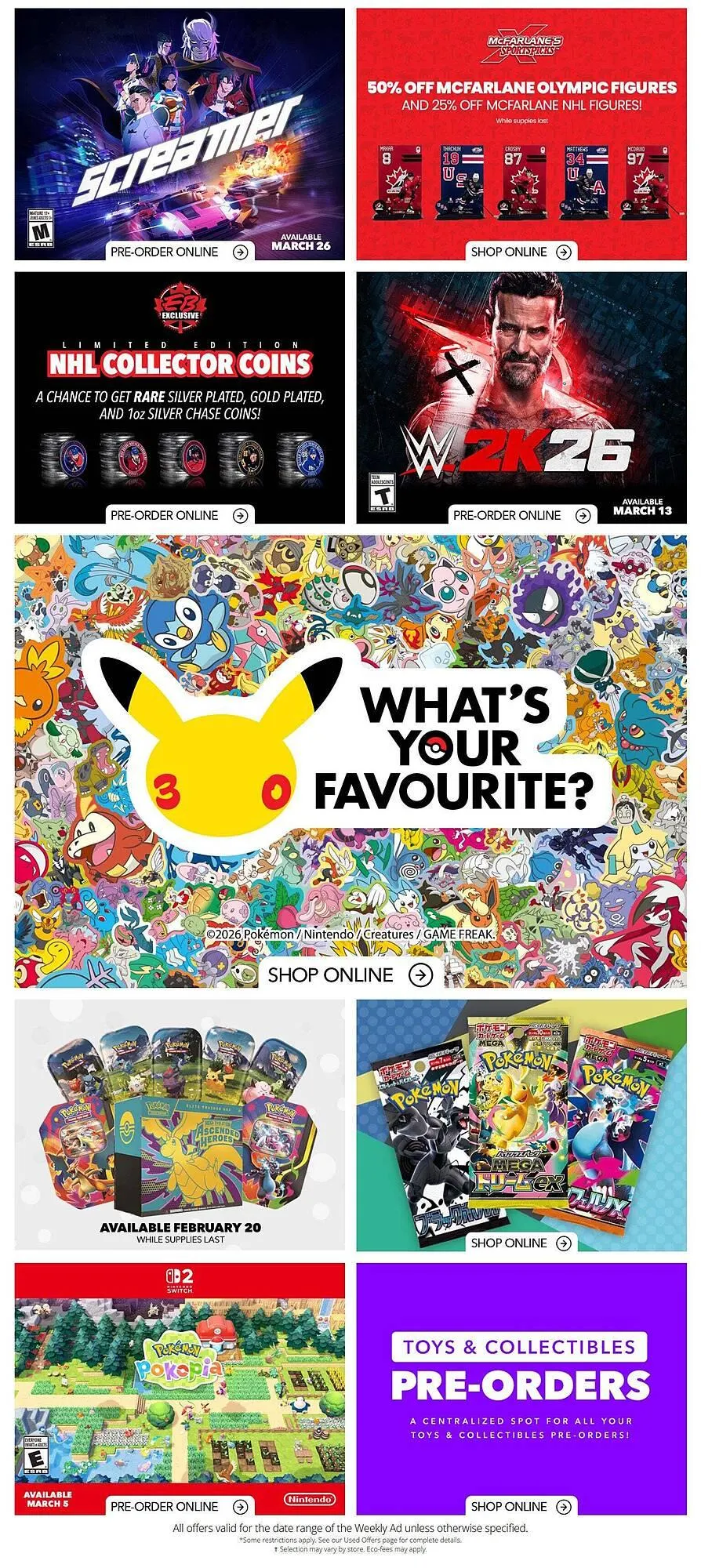 EB Games flyer from February 19 to February 26 2026 - flyer page 2