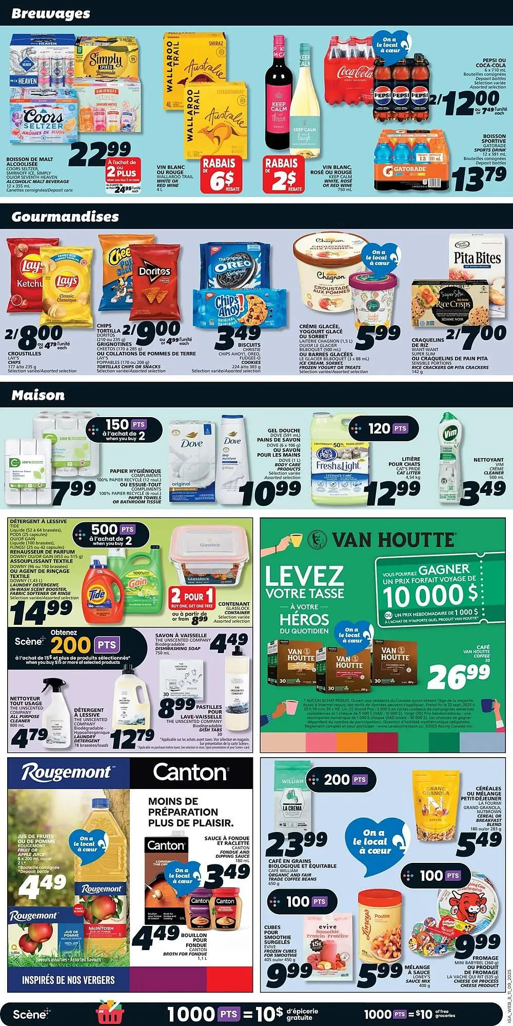 IGA flyer from September 11 to September 24 2025 - flyer page 12
