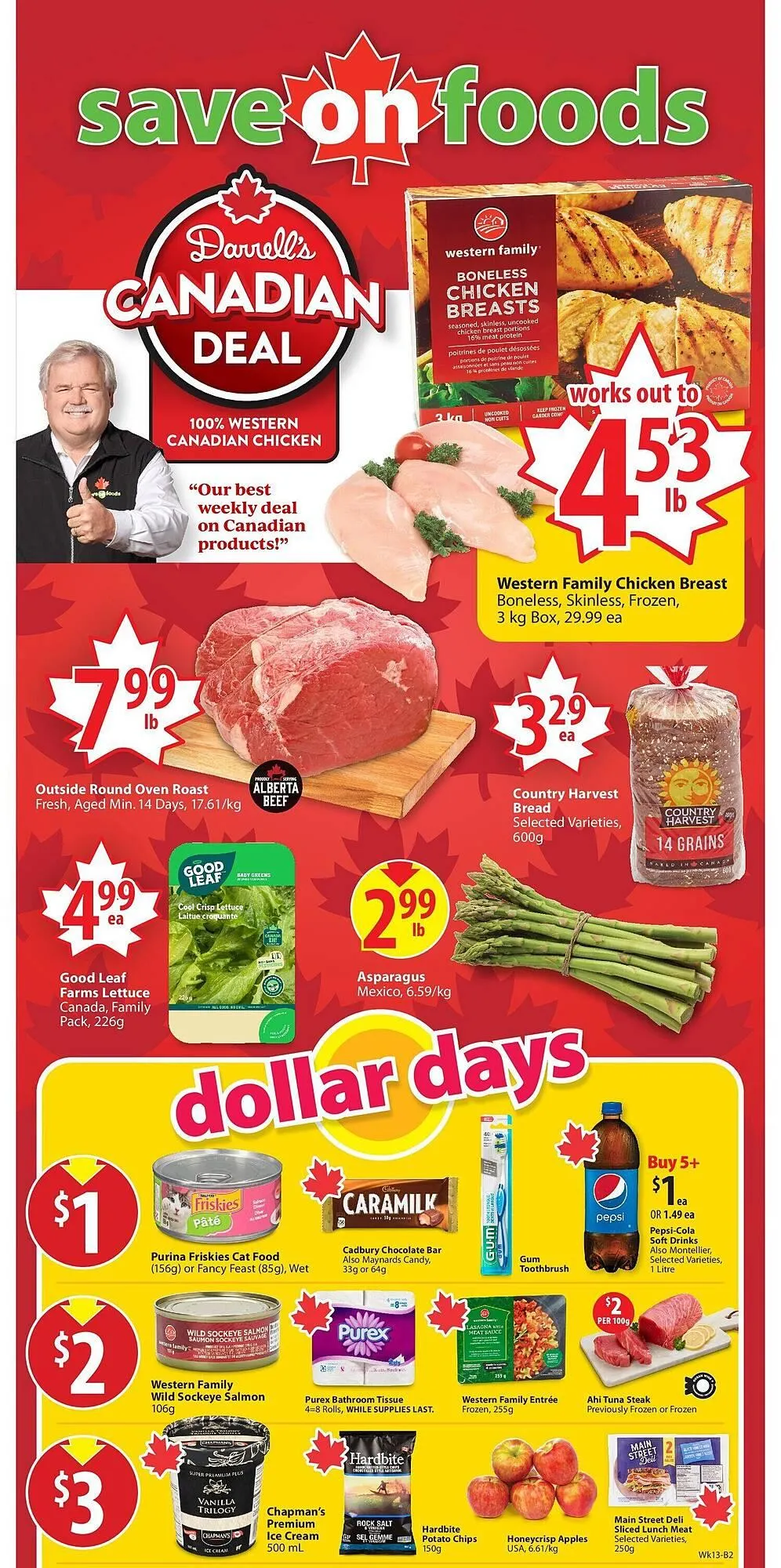 Save on Foods flyer from March 27 to April 3 2025 - flyer page 1