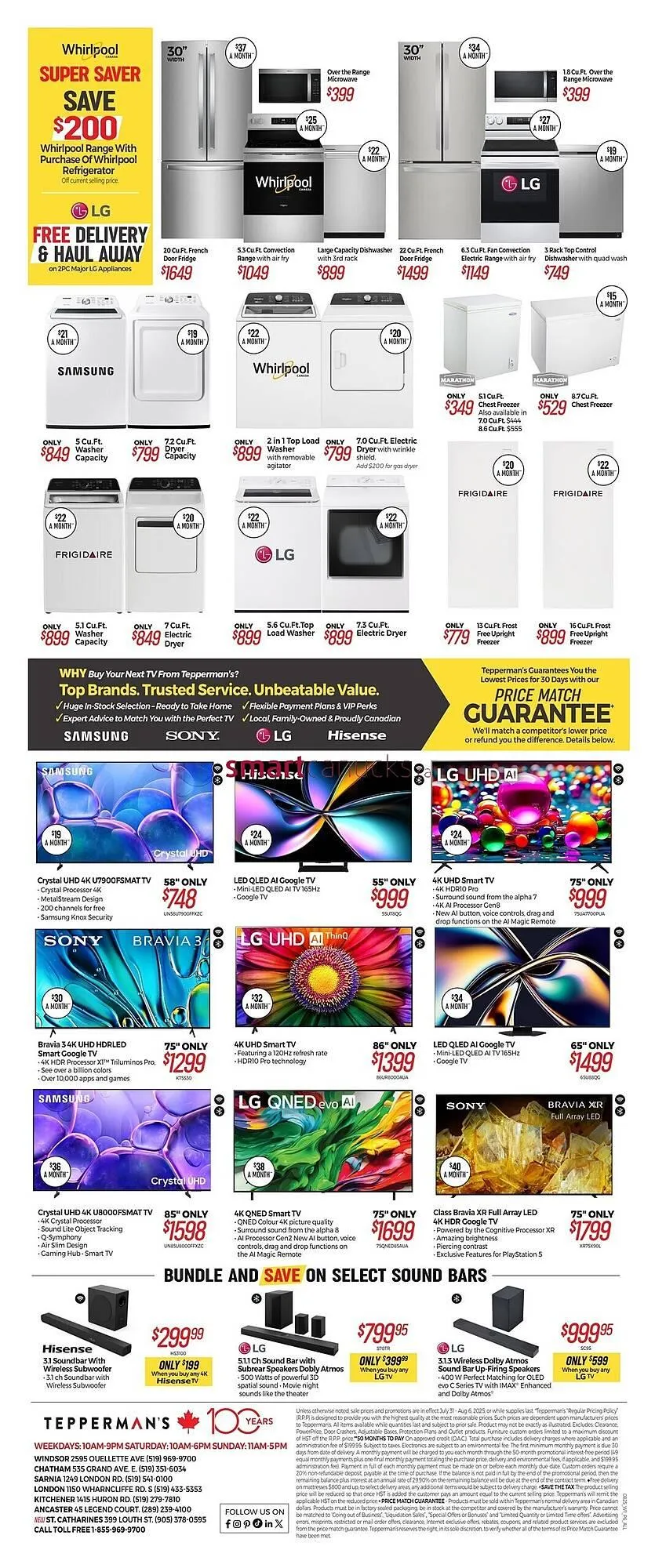 Tepperman's flyer from July 31 to August 20 2025 - flyer page 8