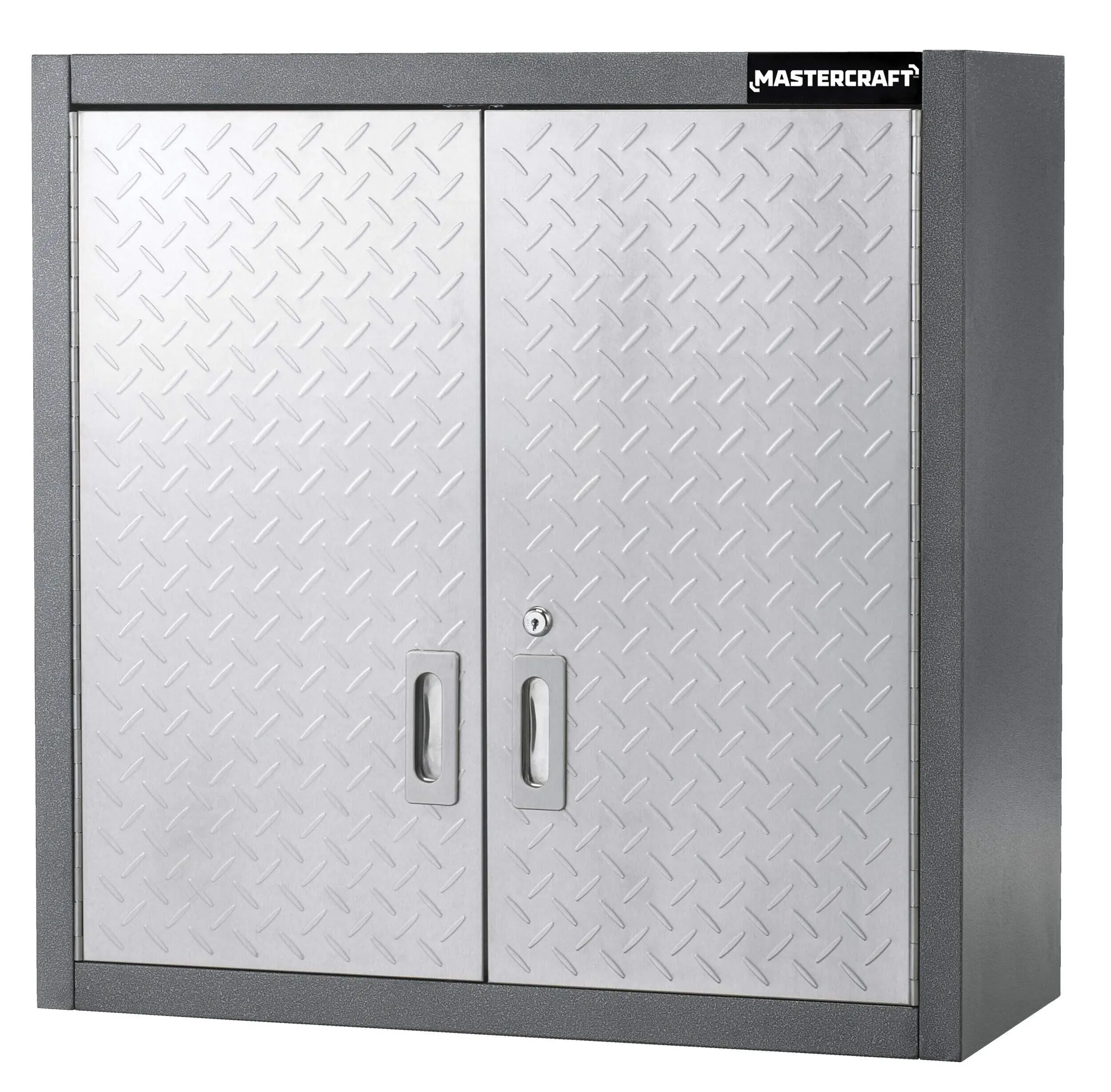 Mastercraft 28" Diamond Series 2-Door Wall Cabinet with Adjustable Shelves, 28 x 12 x 28-in