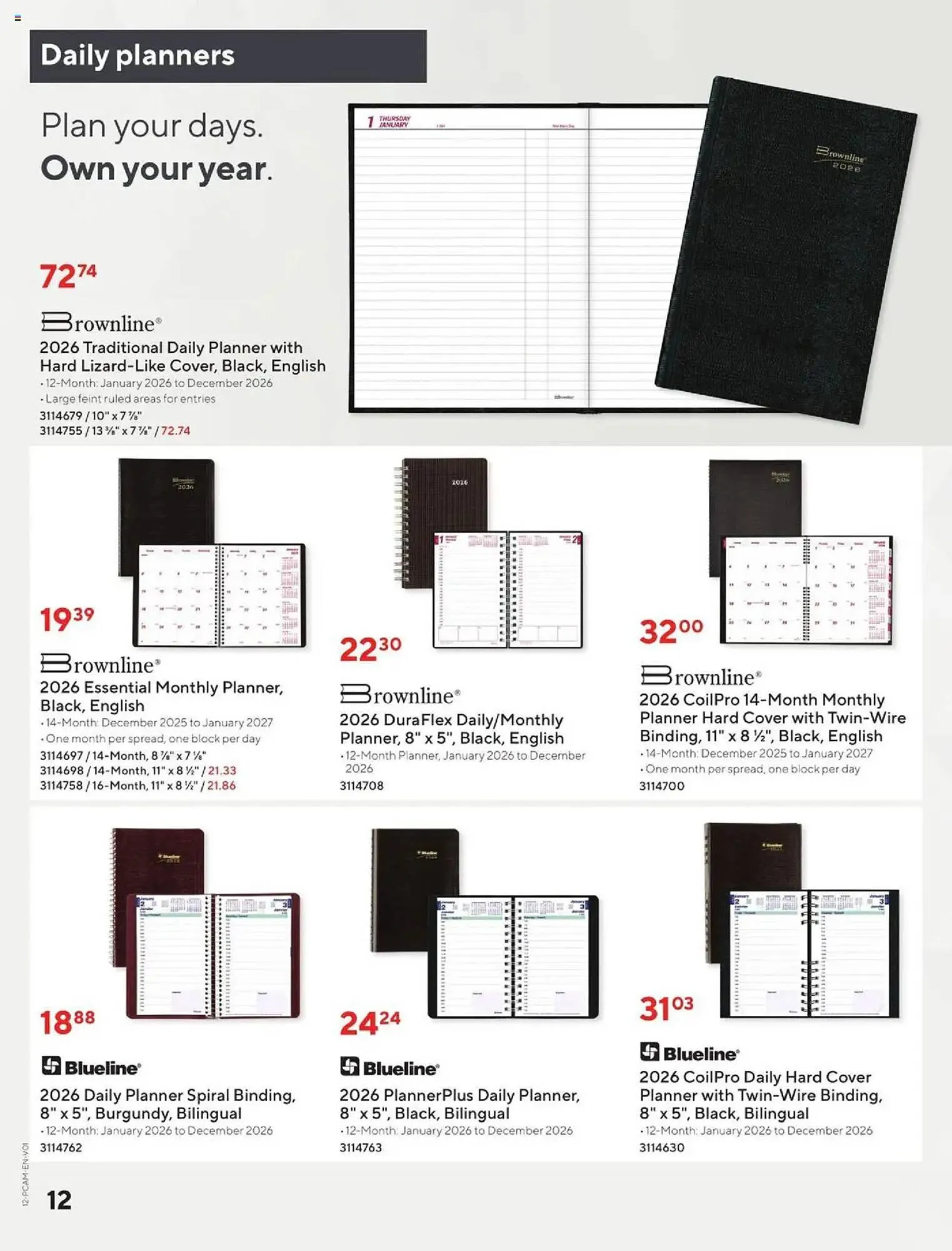 Staples flyer from August 15 to January 31 2026 - flyer page 12