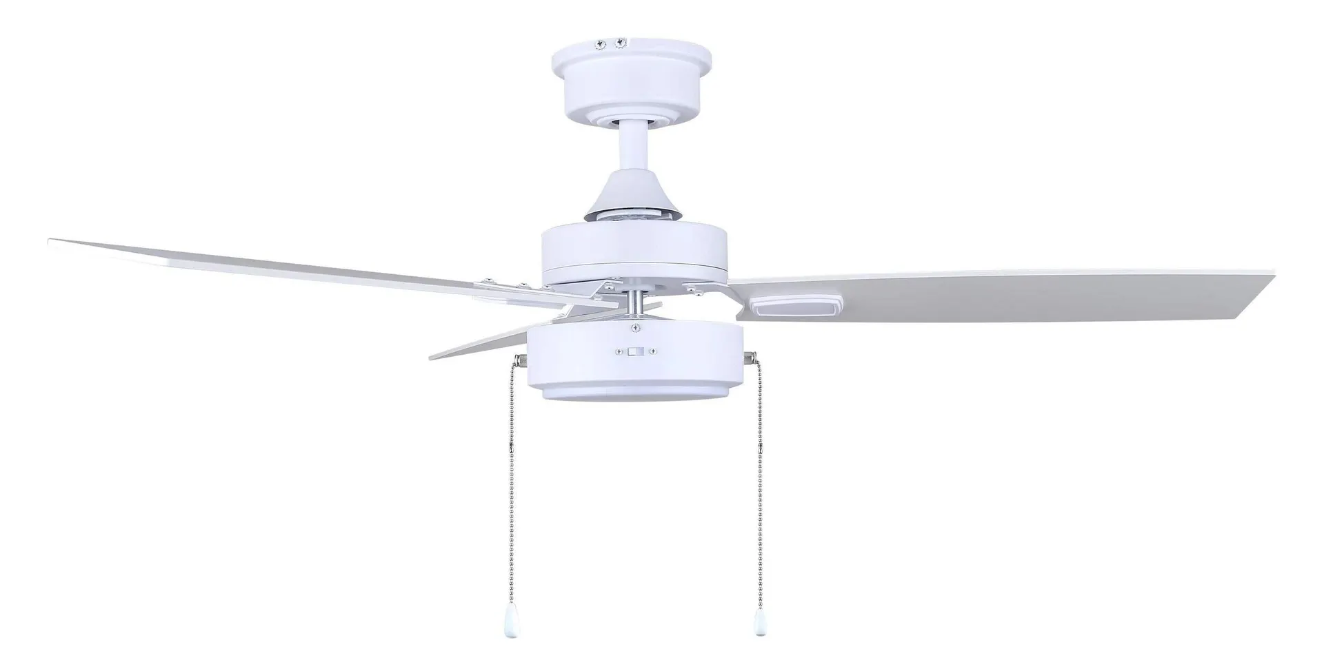 Canarm Kolt 42" 3-Blade 3 Speeds LED Ceiling Fans with Pull Chains, White