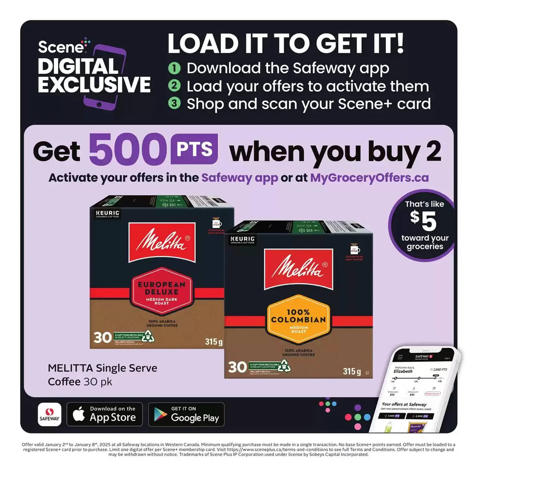 Safeway flyer from January 1 to January 31 2025 - flyer page 5