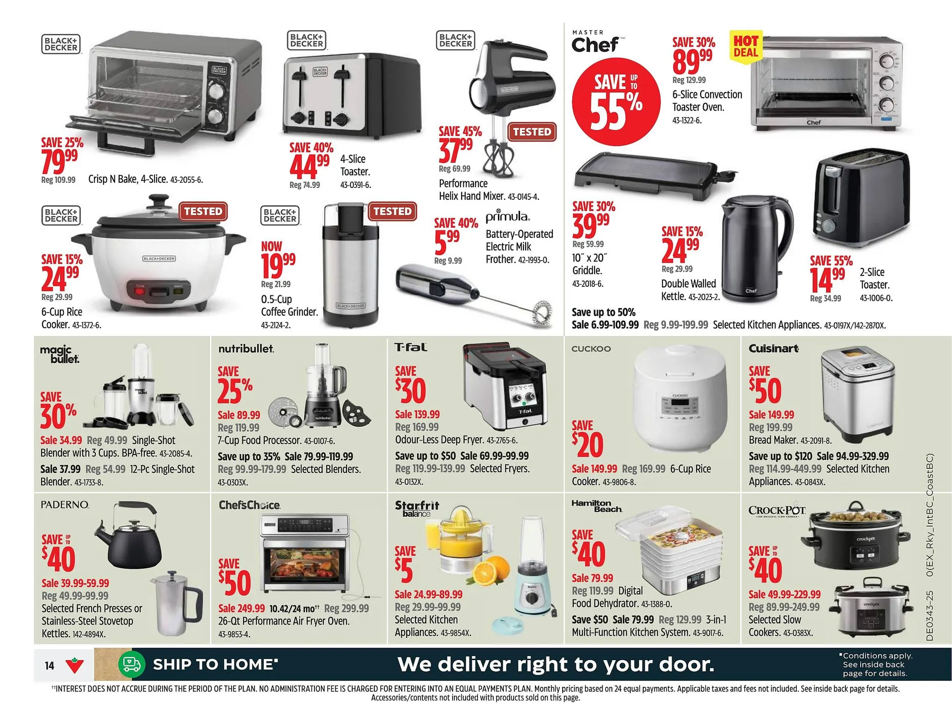 Canadian Tire flyer from October 16 to October 22 2025 - flyer page 14