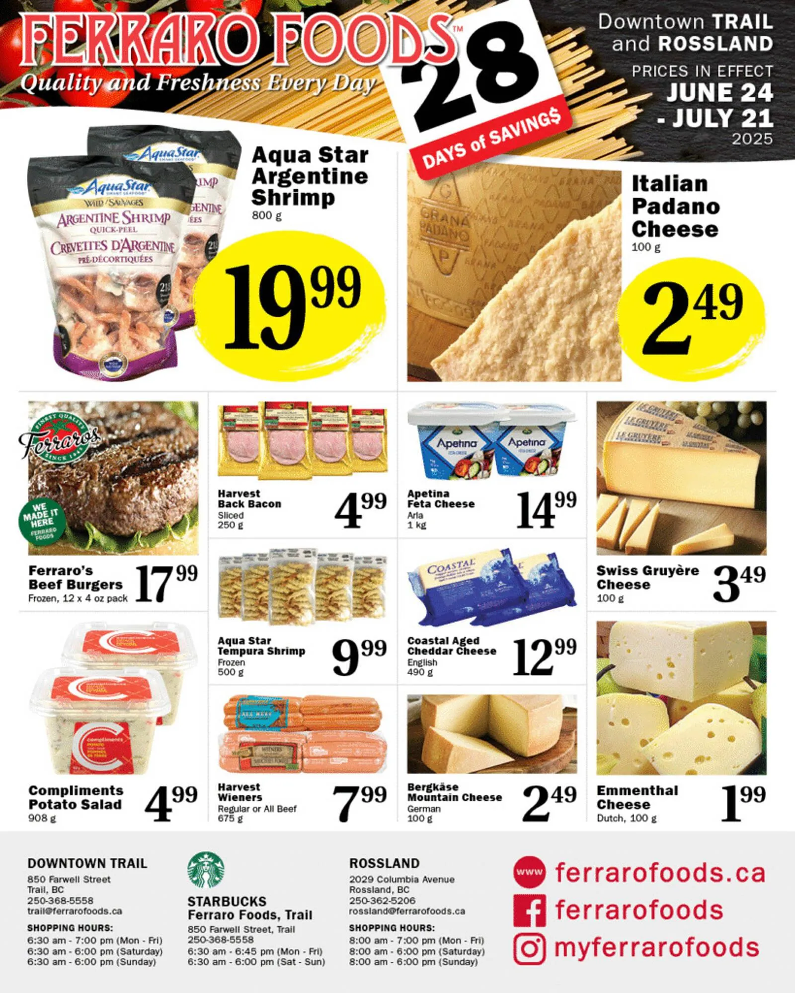 Ferraro Foods flyer - 1