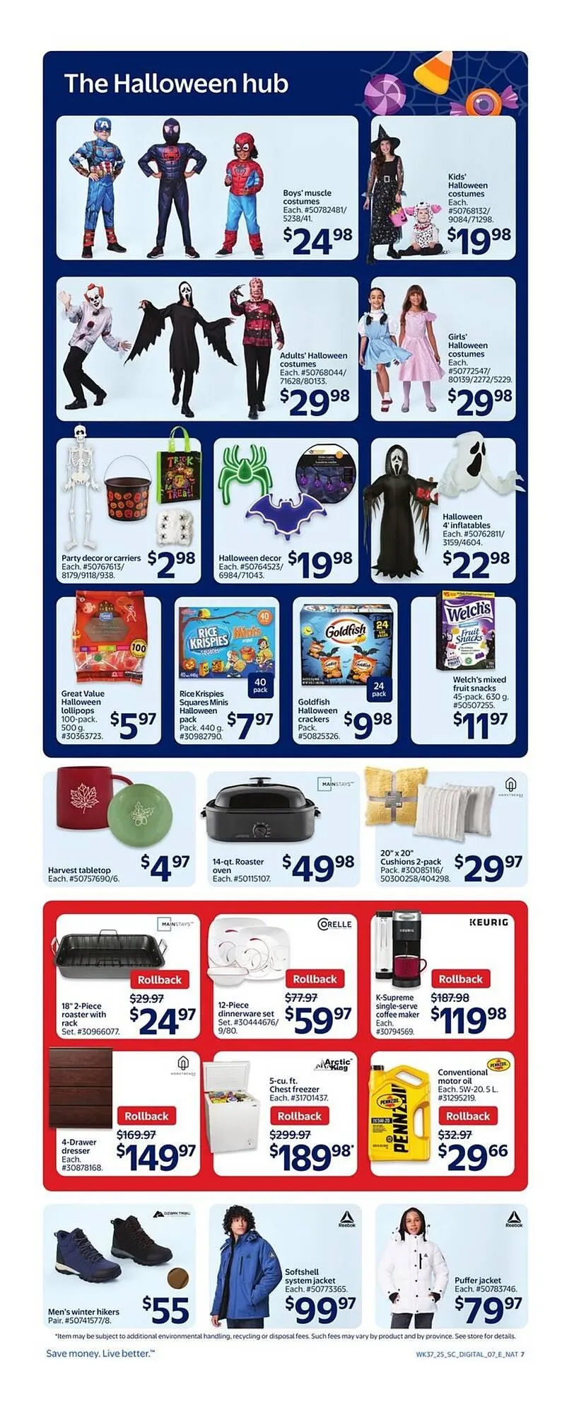 Walmart flyer from October 9 to October 15 2025 - flyer page 14