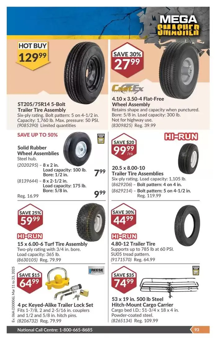 National Sale from March 11 to March 23 2025 - flyer page 98