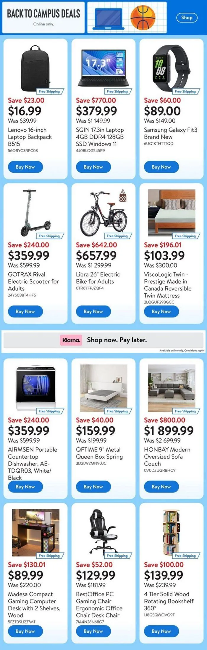 Walmart flyer from August 15 to August 21 2024 - flyer page 18