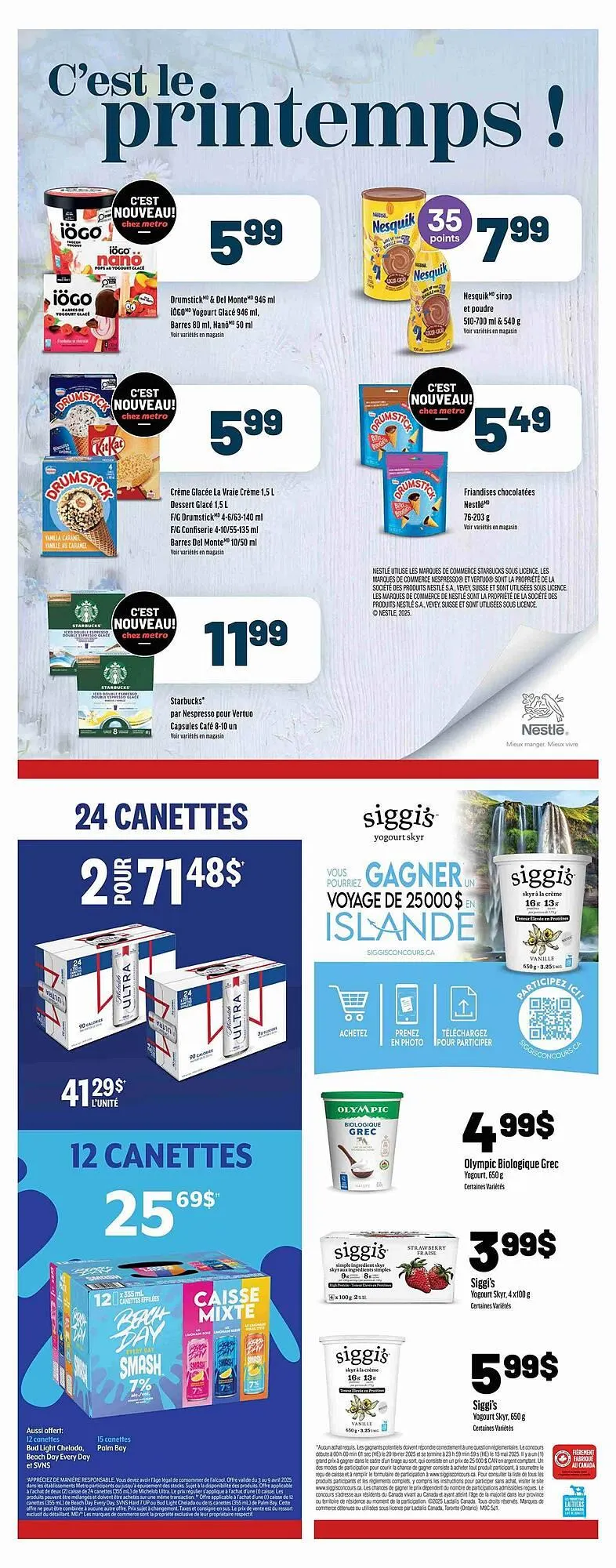 Metro flyer from April 1 to May 1 2025 - flyer page 21