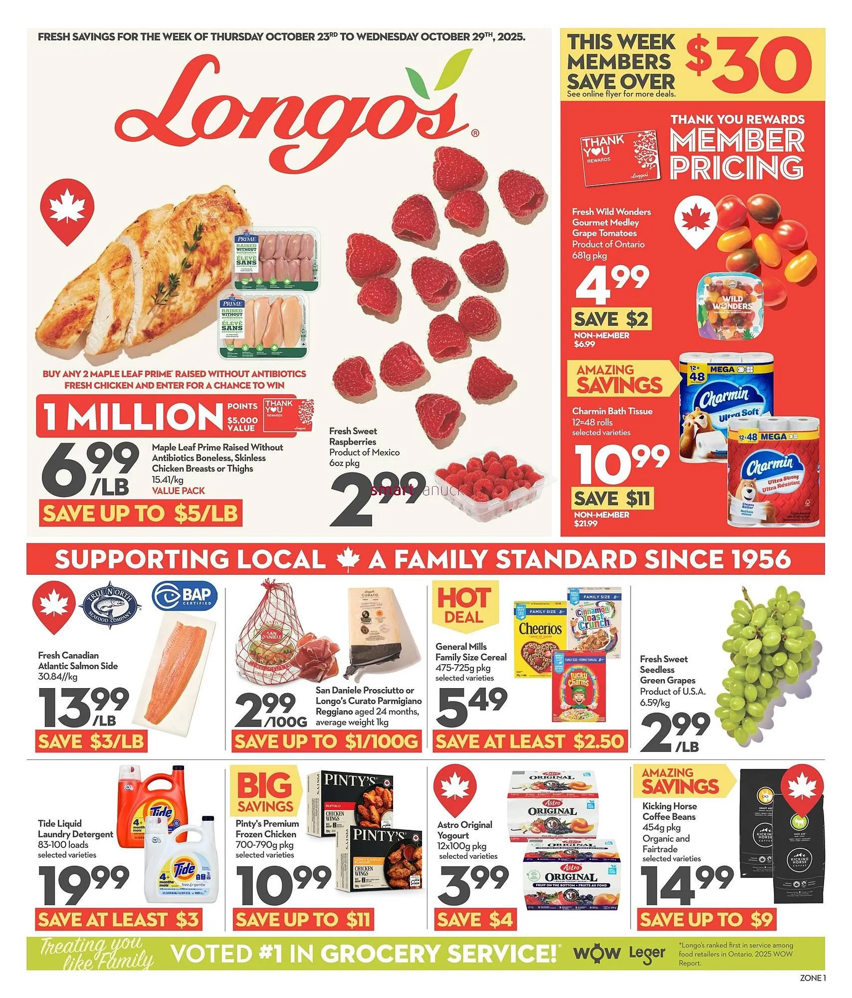 Longo's flyer from October 23 to October 29 2025 - flyer page 1