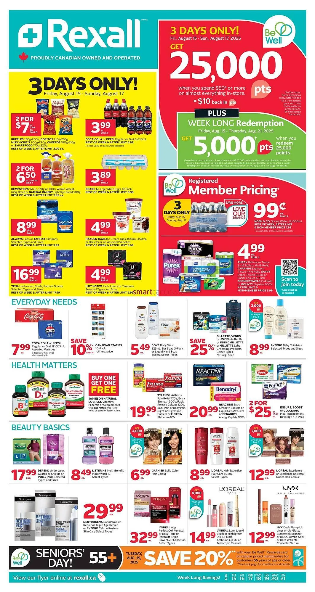 Rexall flyer from August 14 to September 24 2025 - flyer page 2