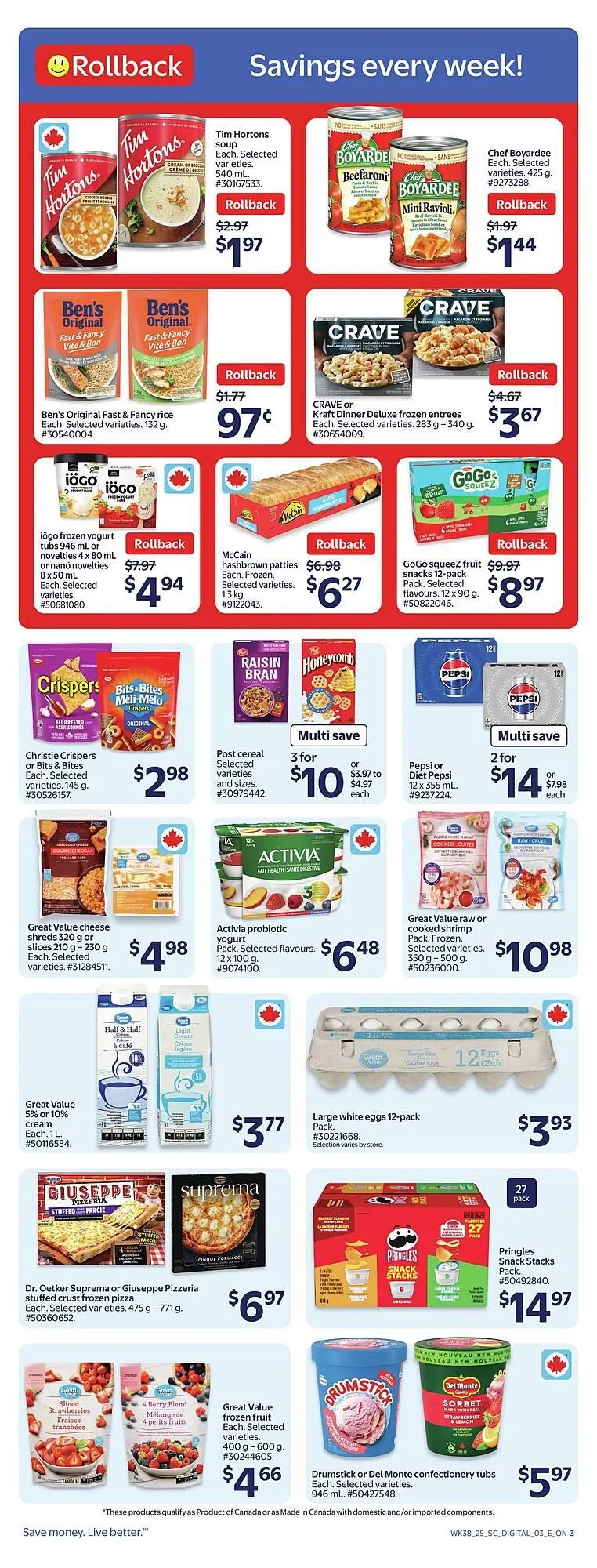 Walmart flyer from October 16 to October 22 2025 - flyer page 4