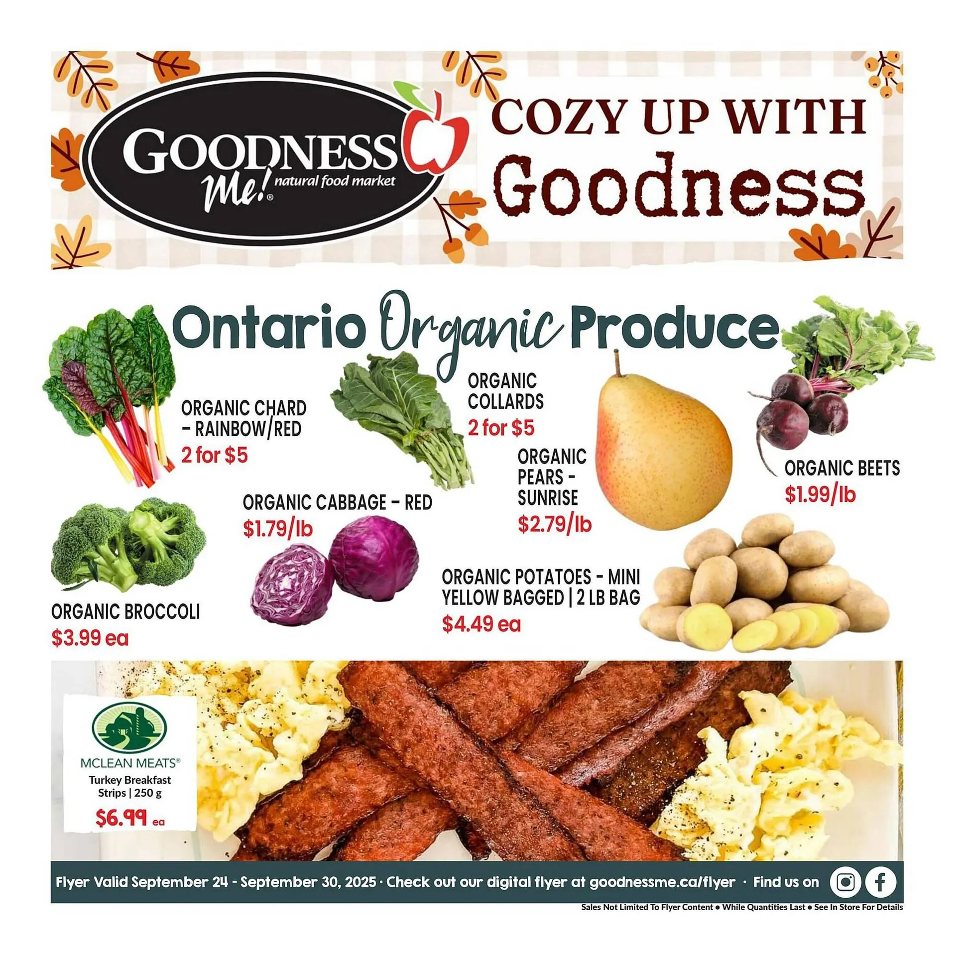 Goodness Me flyer from September 25 to October 1 2025 - flyer page 1
