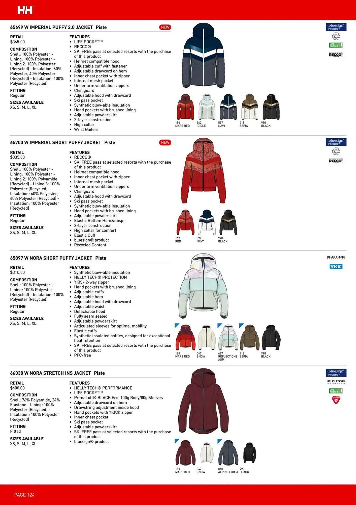 Helly Hansen flyer from September 11 to February 28 2026 - flyer page 124