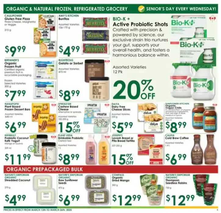 Current deals and offers from March 13 to March 26 2025 - flyer page 6