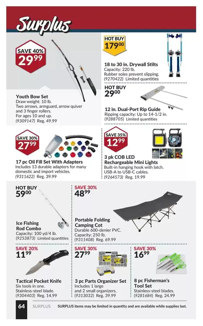 National Sale from November 5 to November 17 2024 - flyer page 68