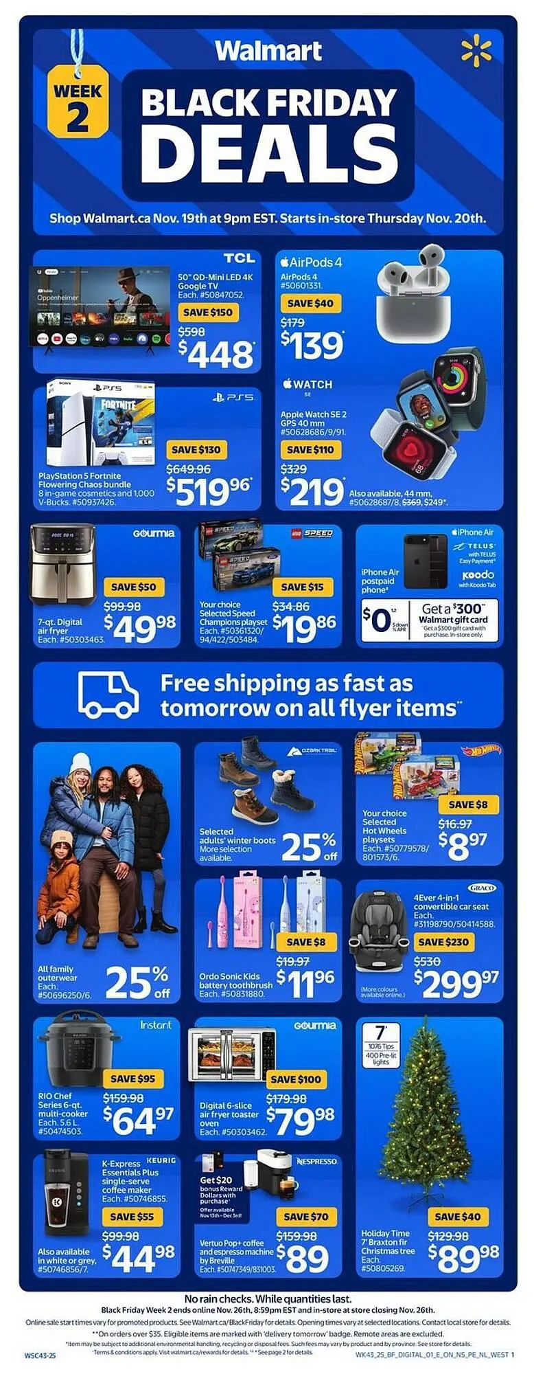 Walmart flyer from November 14 to November 20 2025 - flyer page 1
