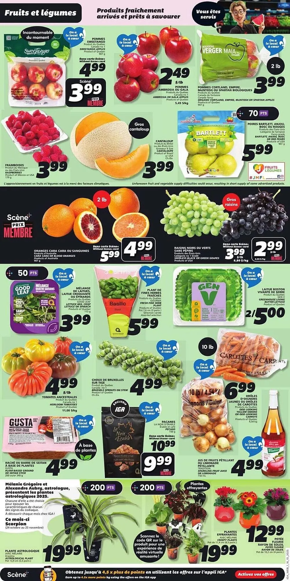 IGA flyer from October 15 to October 22 2025 - flyer page 3