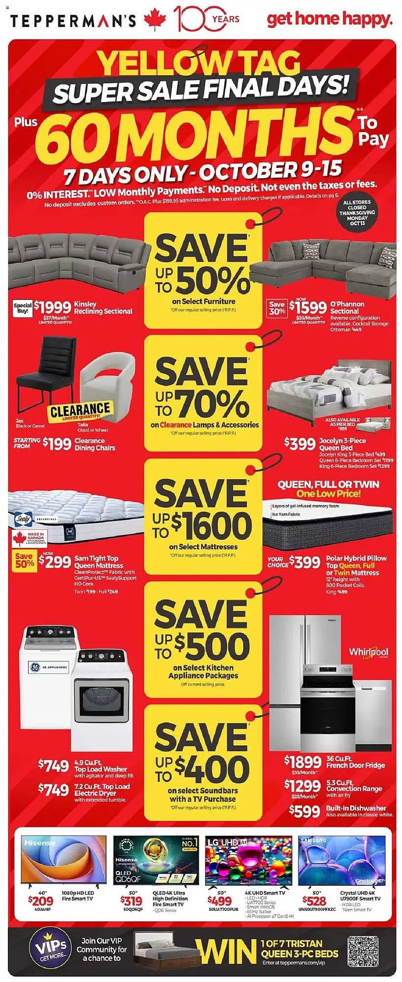 Tepperman's flyer from October 9 to October 15 2025 - flyer page 5