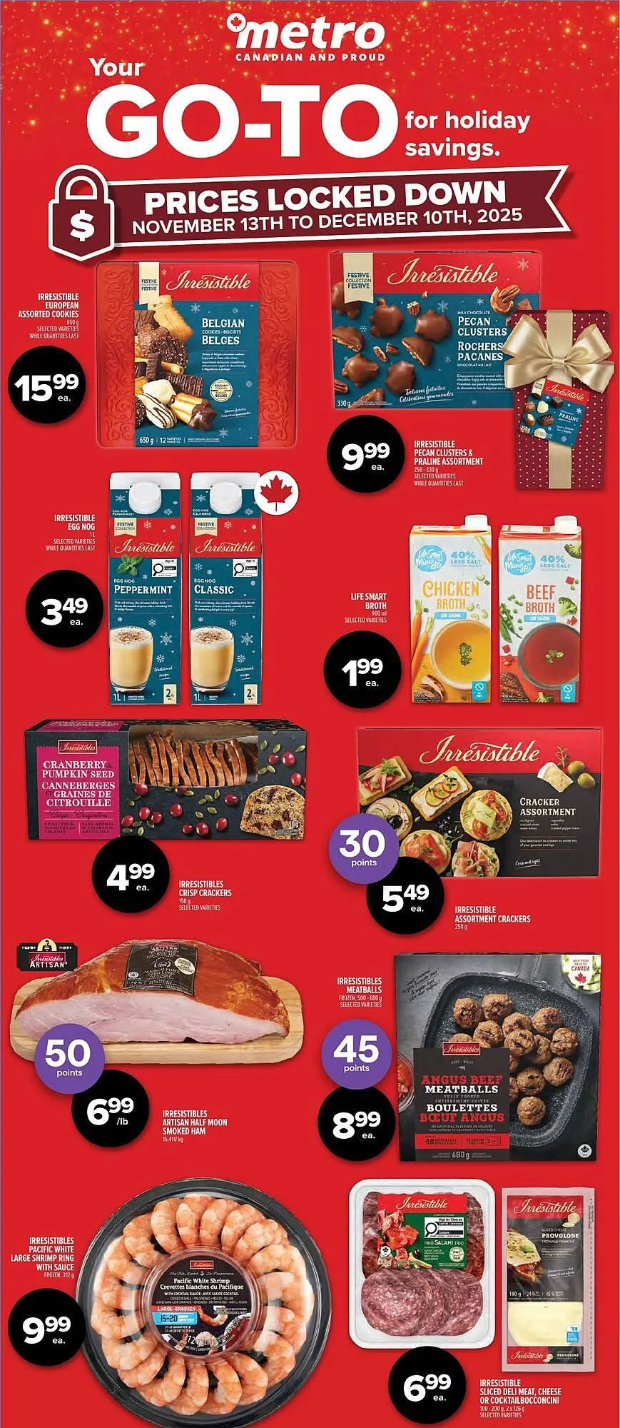 Metro flyer from November 13 to November 19 2025 - flyer page 1