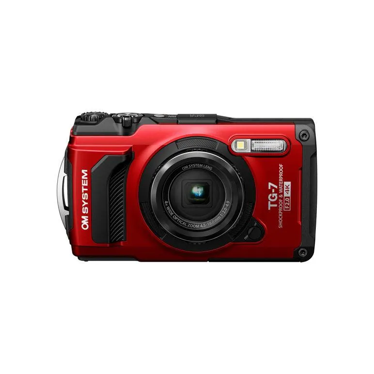 OM SYSTEM Tough TG-7 Camera Red