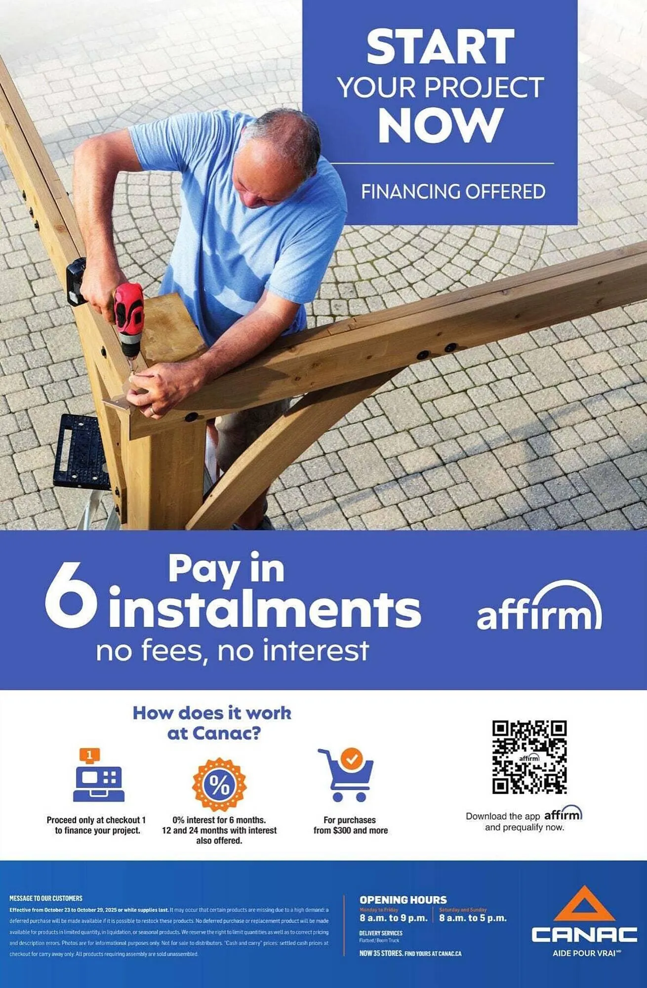 Canac flyer from October 23 to October 30 2025 - flyer page 16