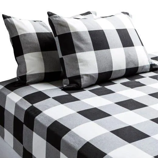100% Cotton Flannel Sheet Set (Queen)