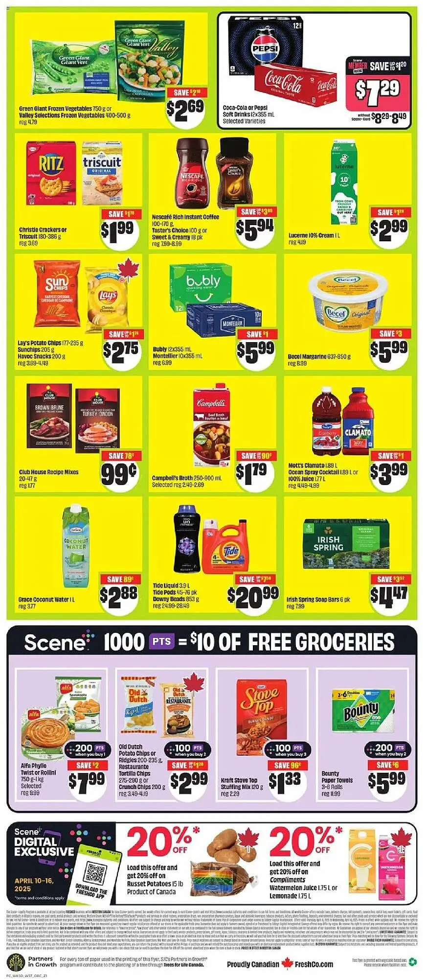 FreshCo flyer from April 10 to April 16 2025 - flyer page 2