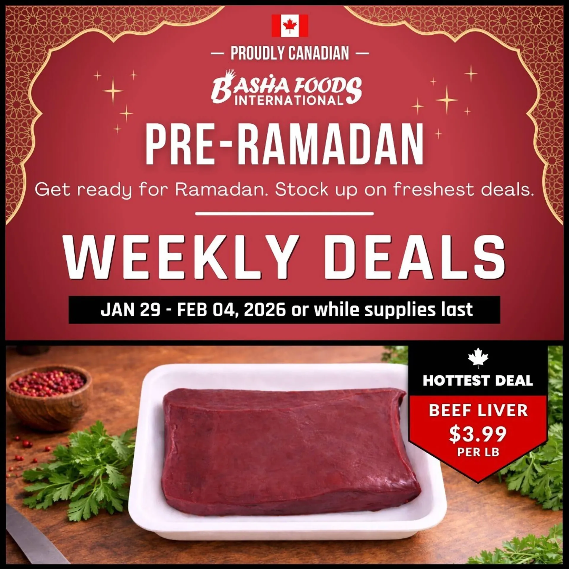 Basha Foods flyer - 1