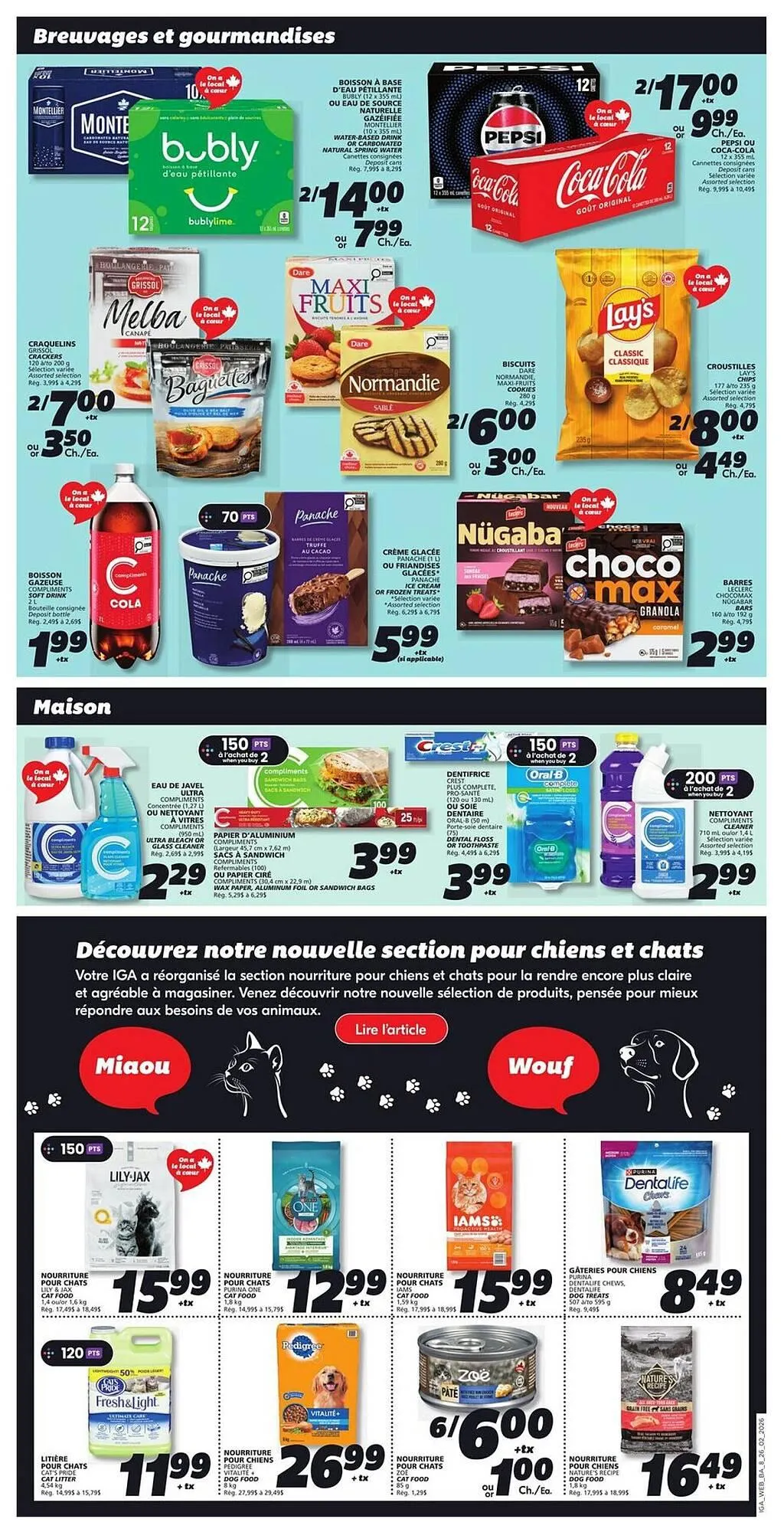 IGA flyer from February 26 to March 4 2026 - flyer page 11