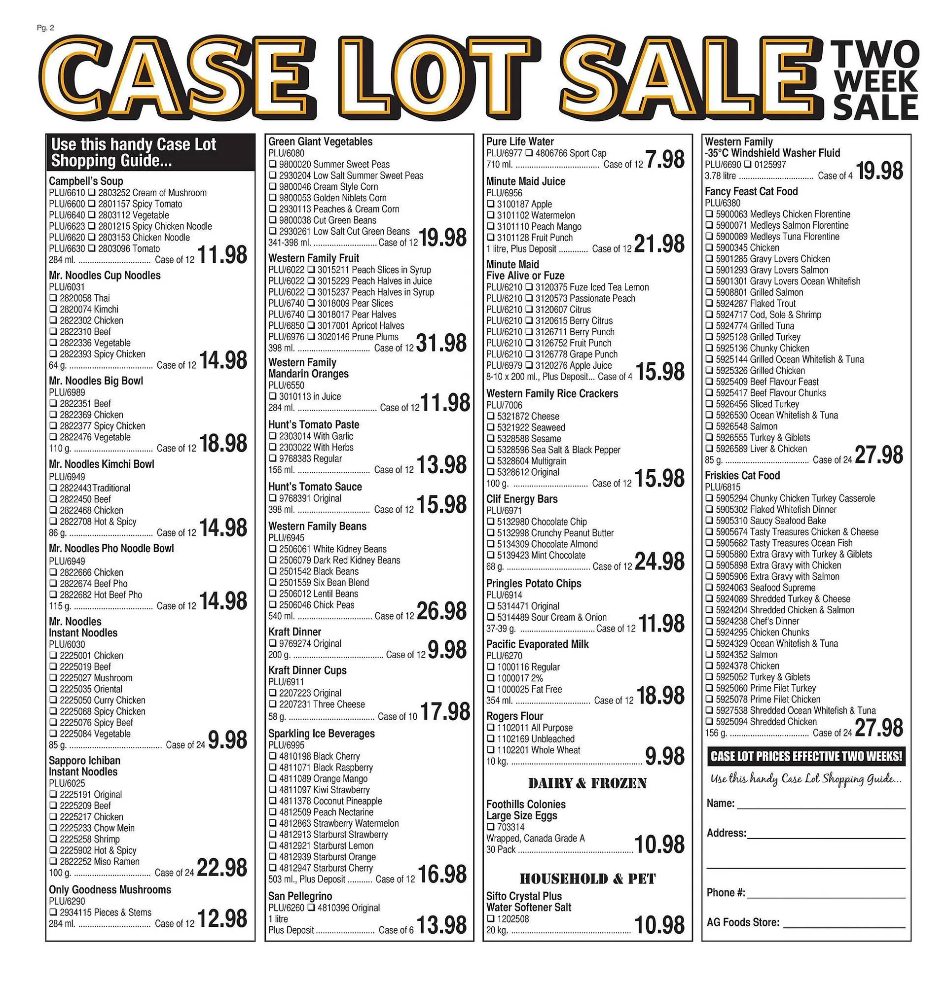 AG Foods flyer from October 24 to October 30 2025 - flyer page 2