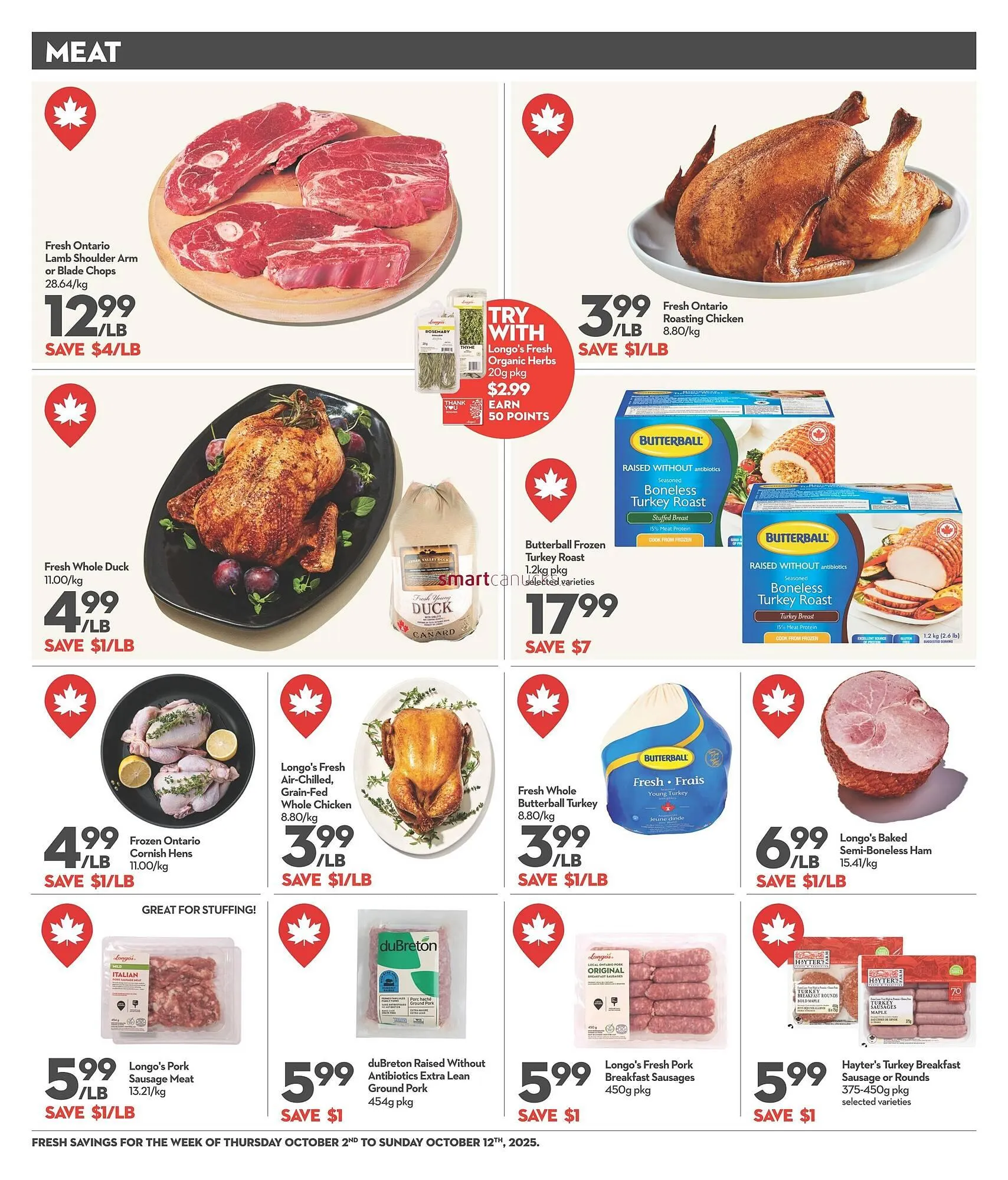 Longo's flyer from October 2 to October 8 2025 - flyer page 5