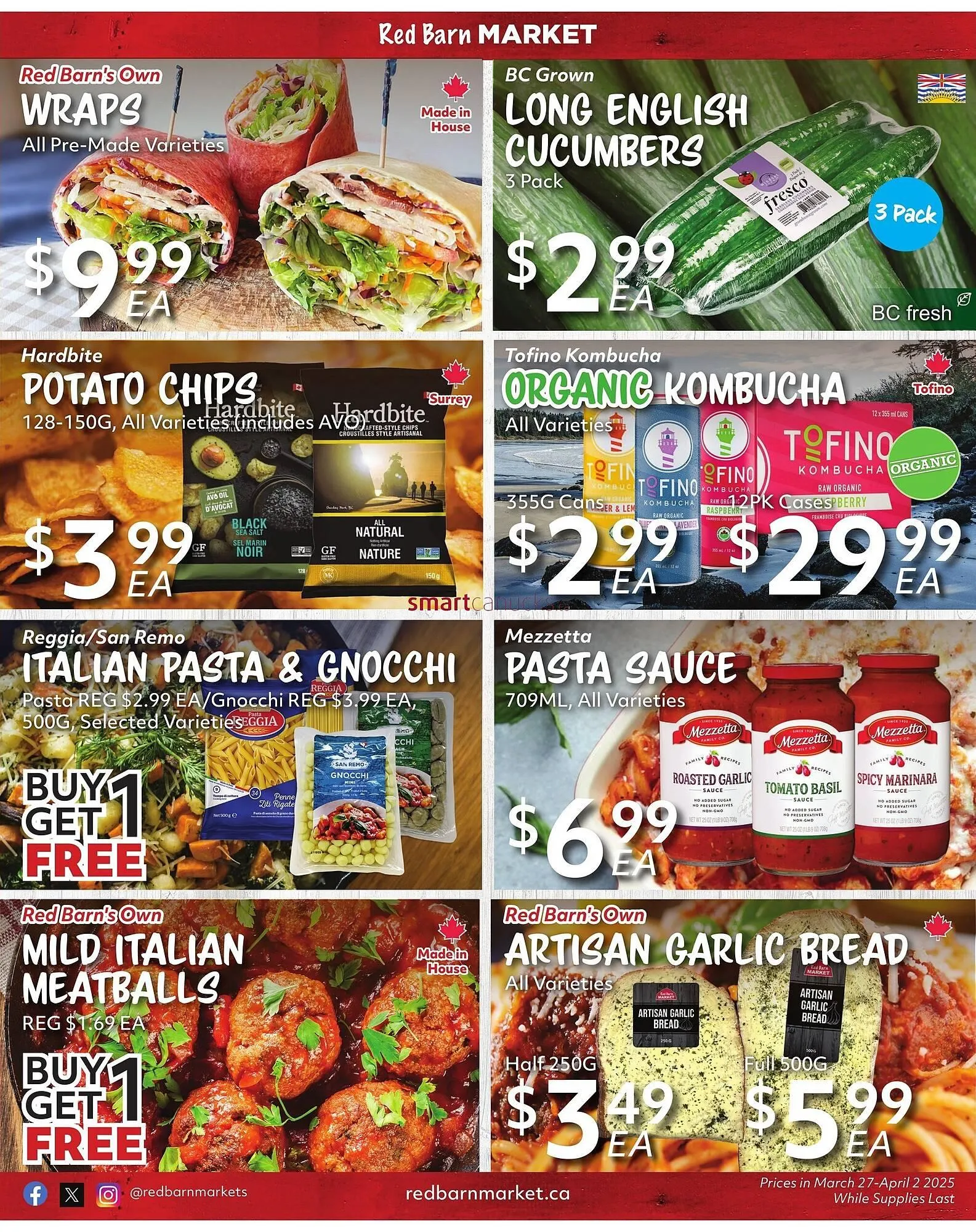 Red Barn Market flyer from March 27 to April 2 2025 - flyer page 2