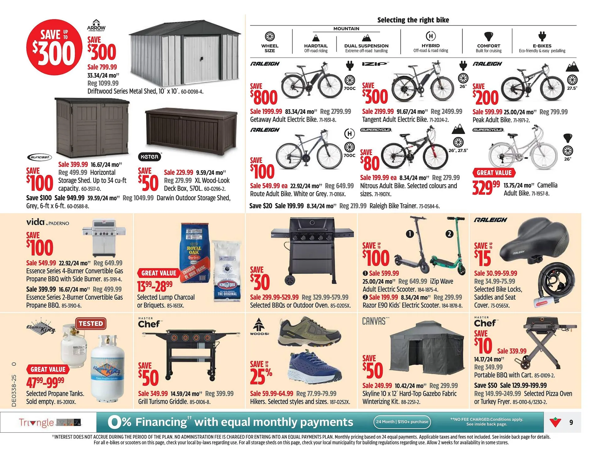 Canadian Tire flyer from September 11 to September 17 2025 - flyer page 9