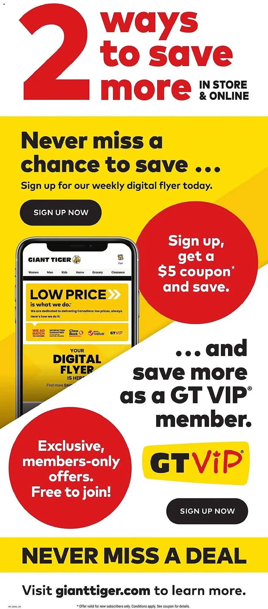 Giant Tiger flyer from October 29 to November 4 2025 - flyer page 18